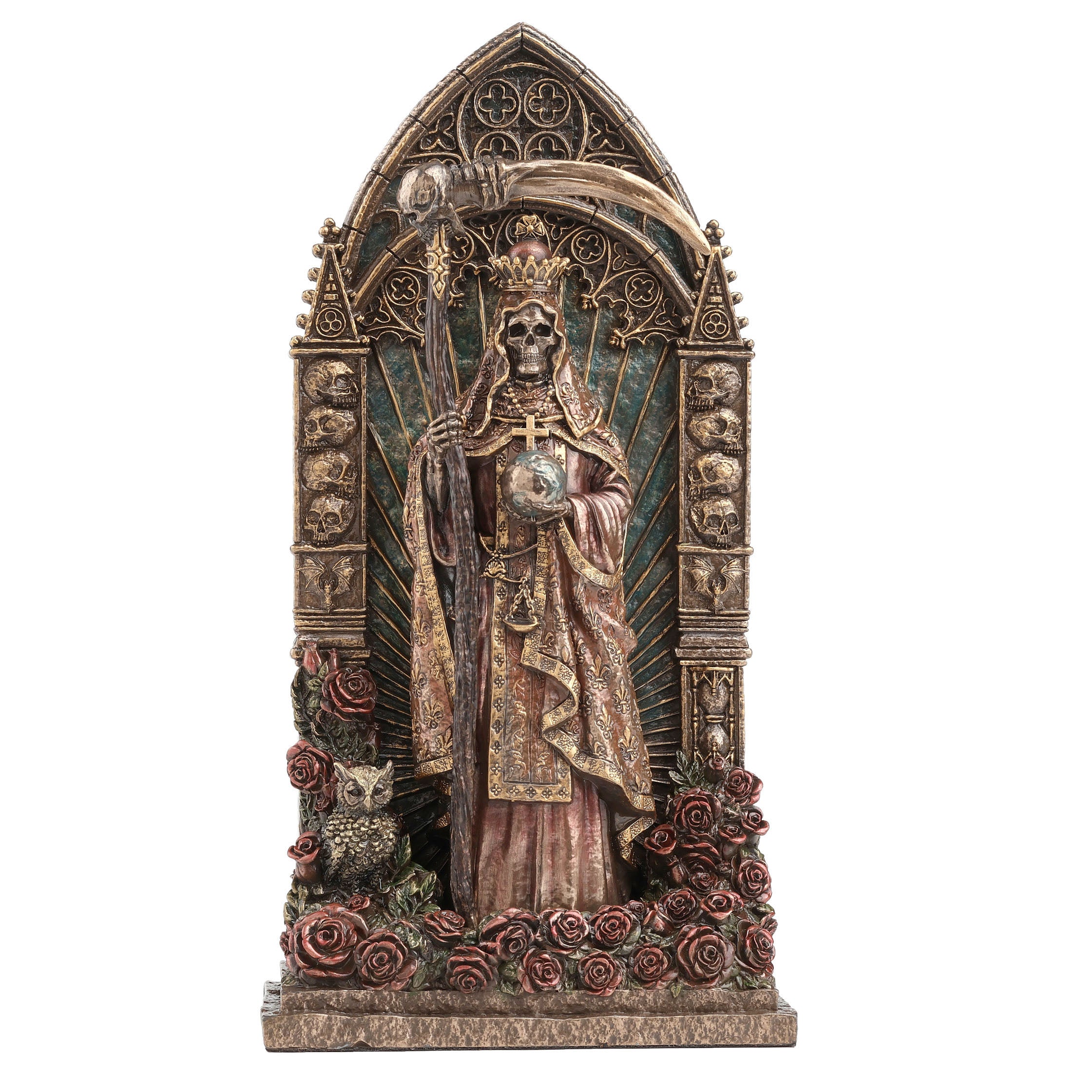 Regal Santa Muerte Dia De Los Muertos Arch