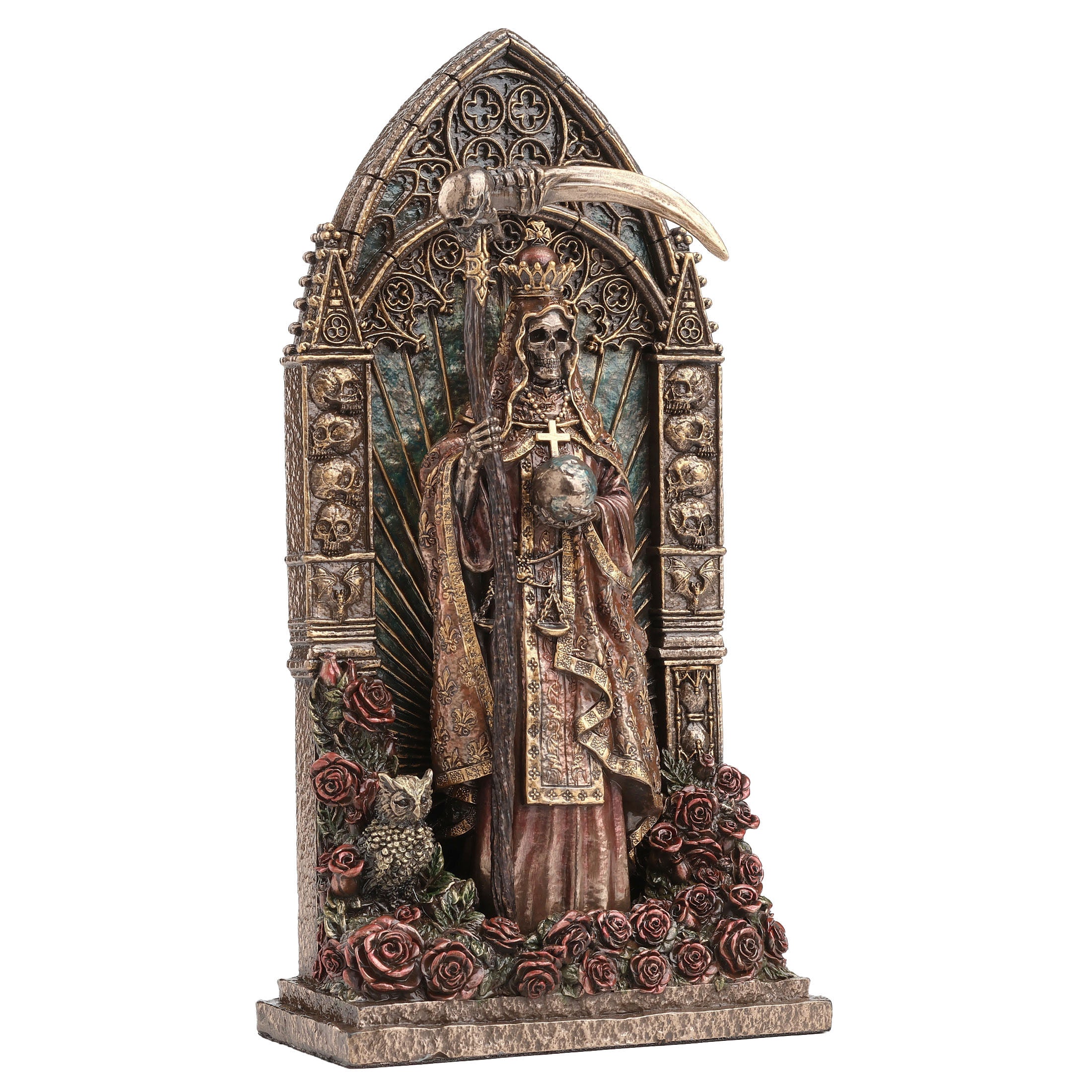 Regal Santa Muerte Dia De Los Muertos Arch