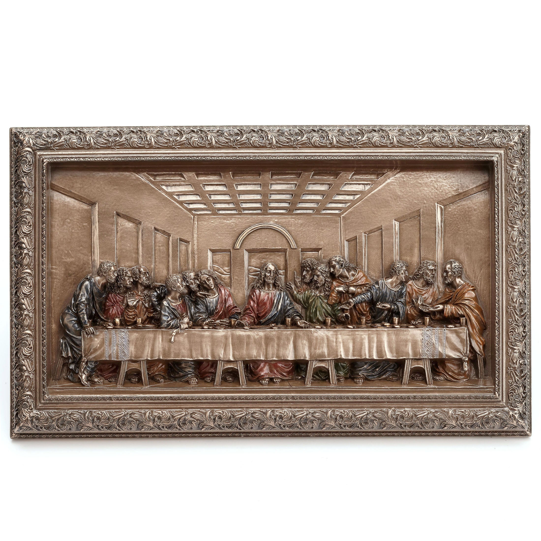 The Last Supper Framed Wall Plaque