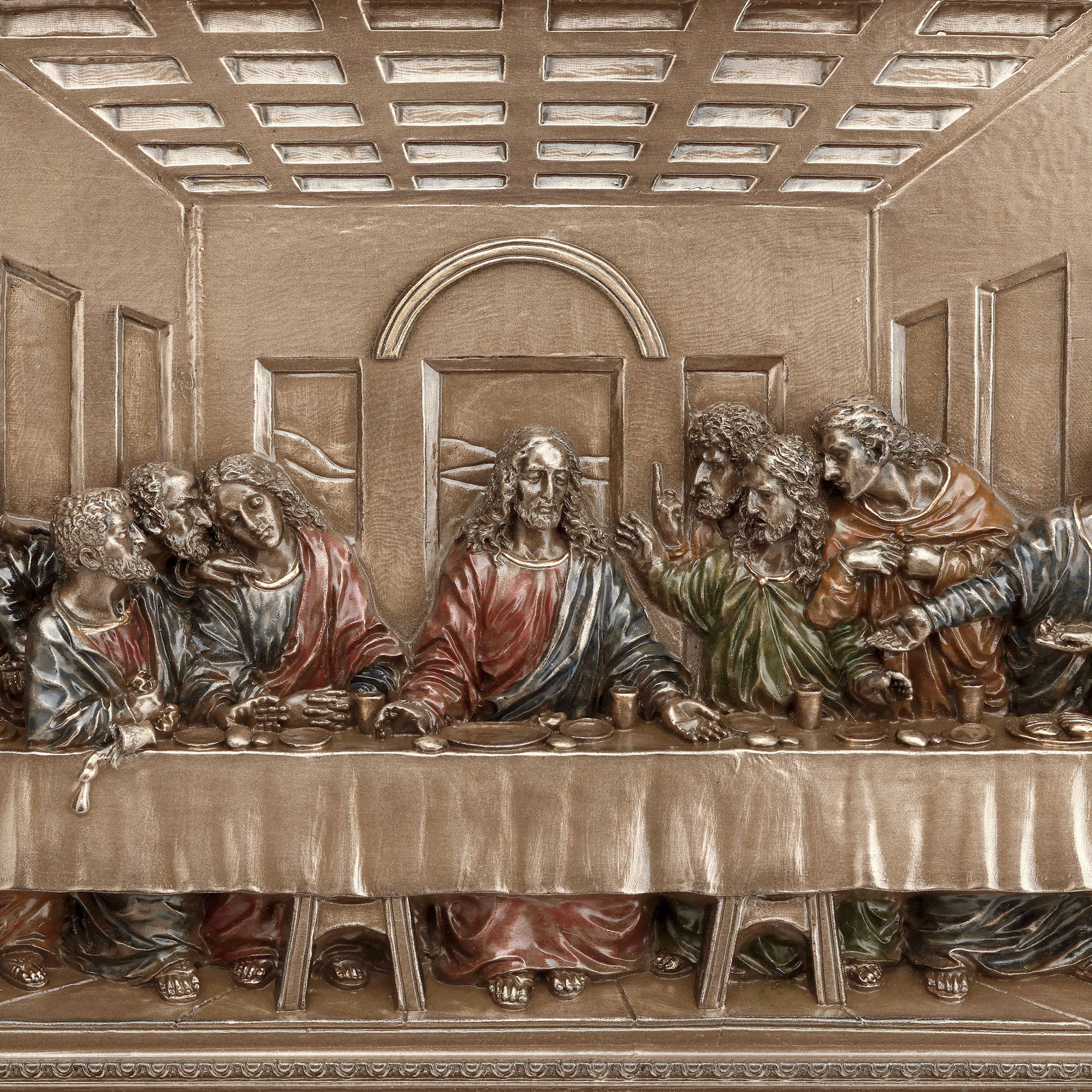 The Last Supper Framed Wall Plaque