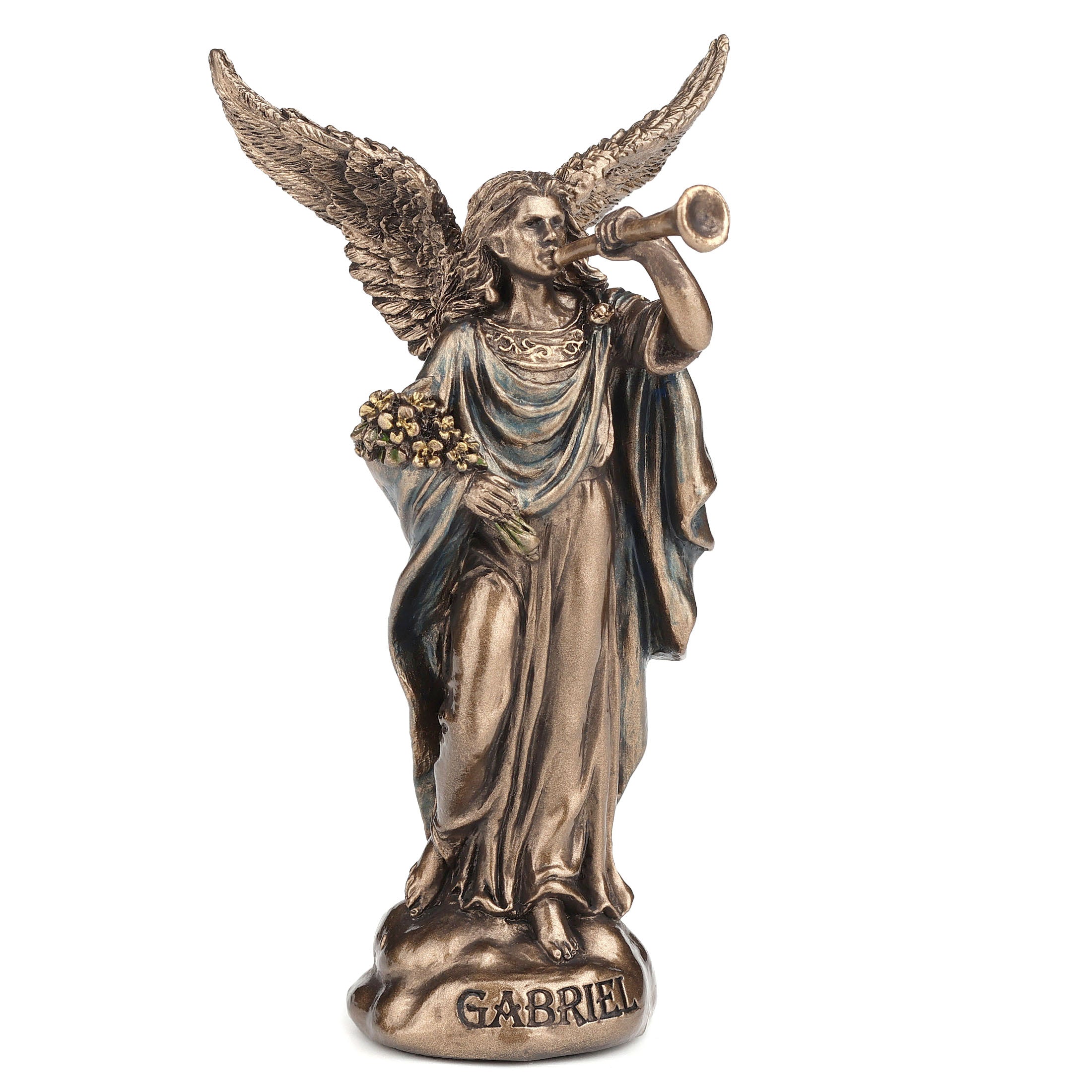 Archangel Saint Gabriel Blowing Trumpet