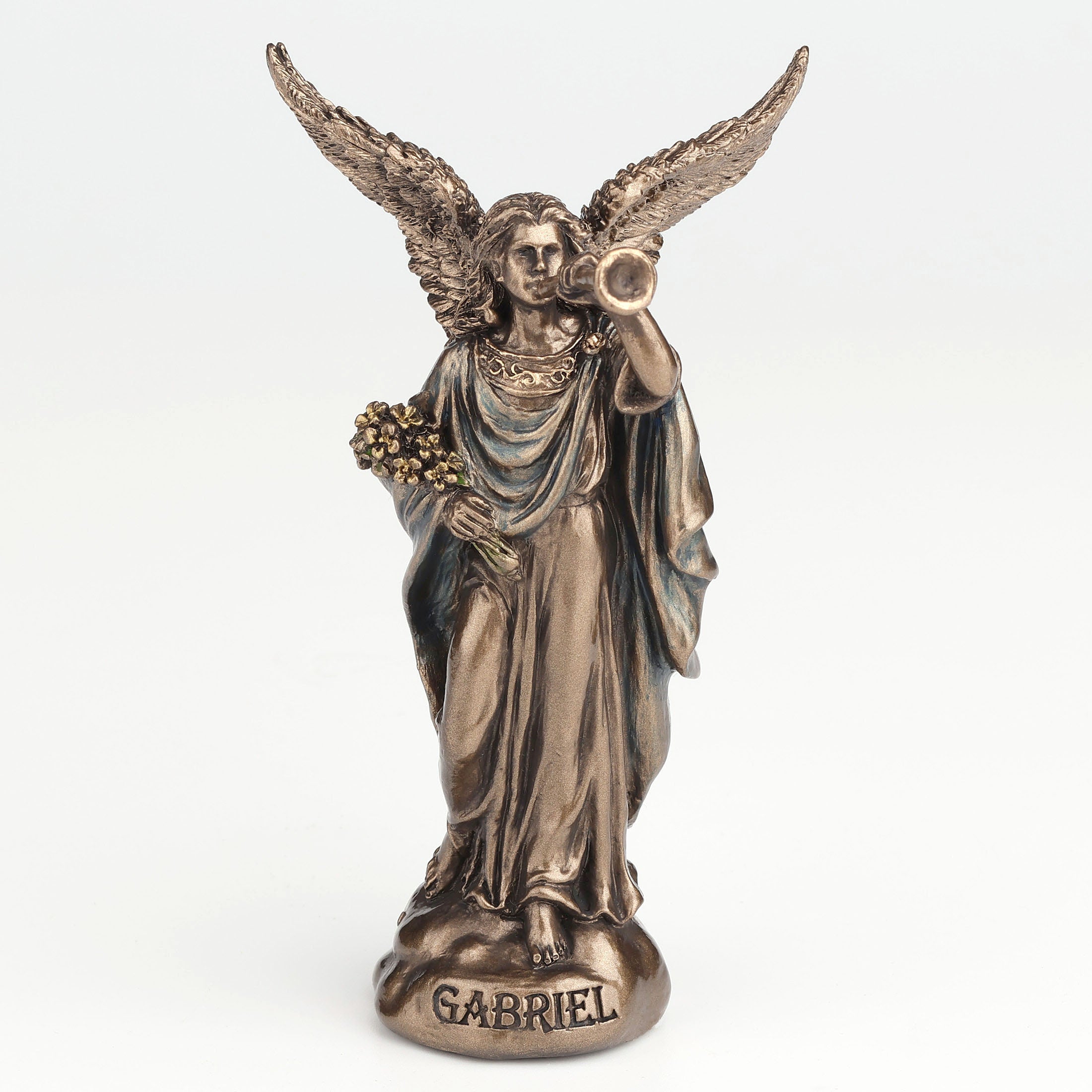 Archangel Saint Gabriel Blowing Trumpet