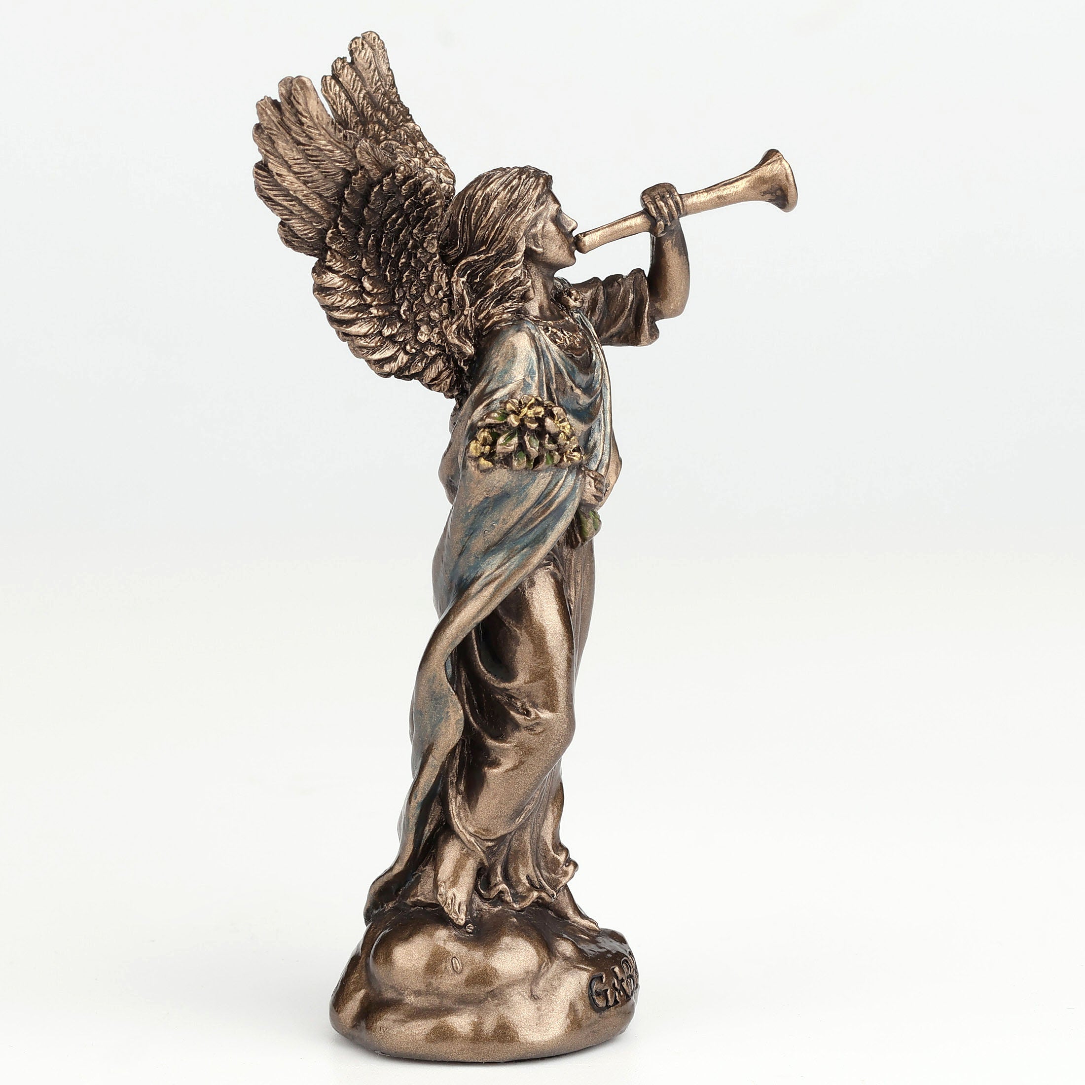Archangel Saint Gabriel Blowing Trumpet