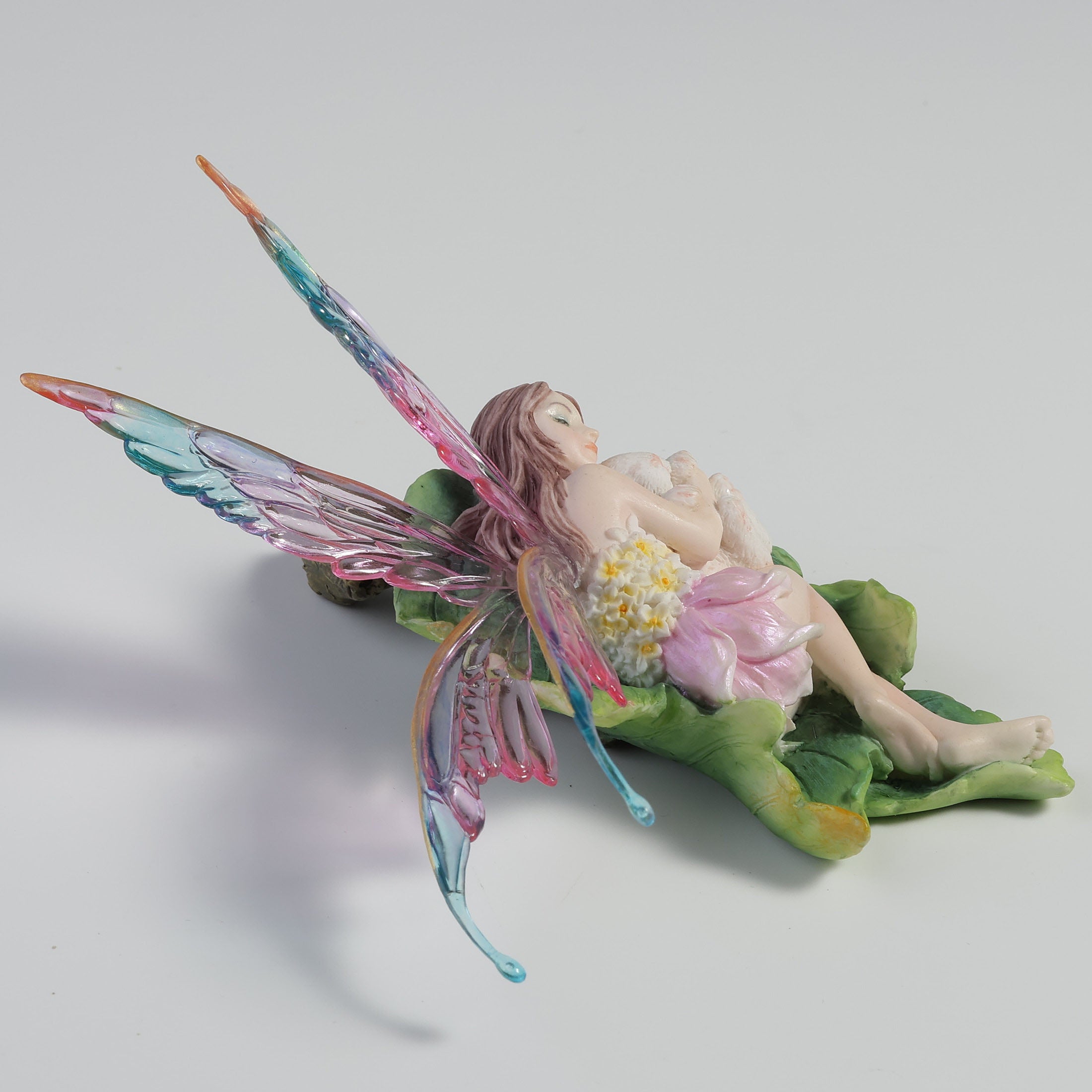 Stellate Fairy Cuddling A Tiny Bunny