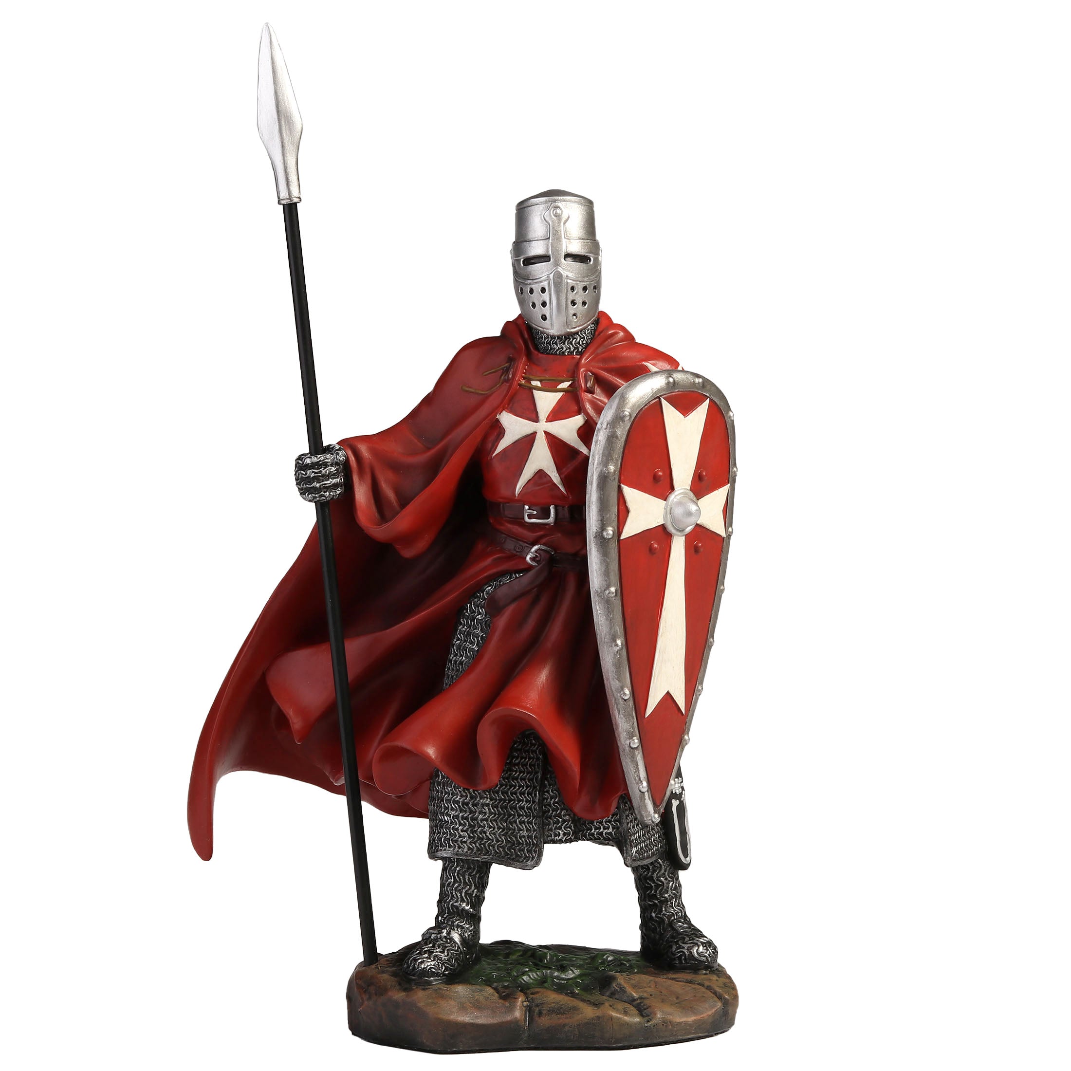 Maltese Knights Hospitaller Spear And Shield