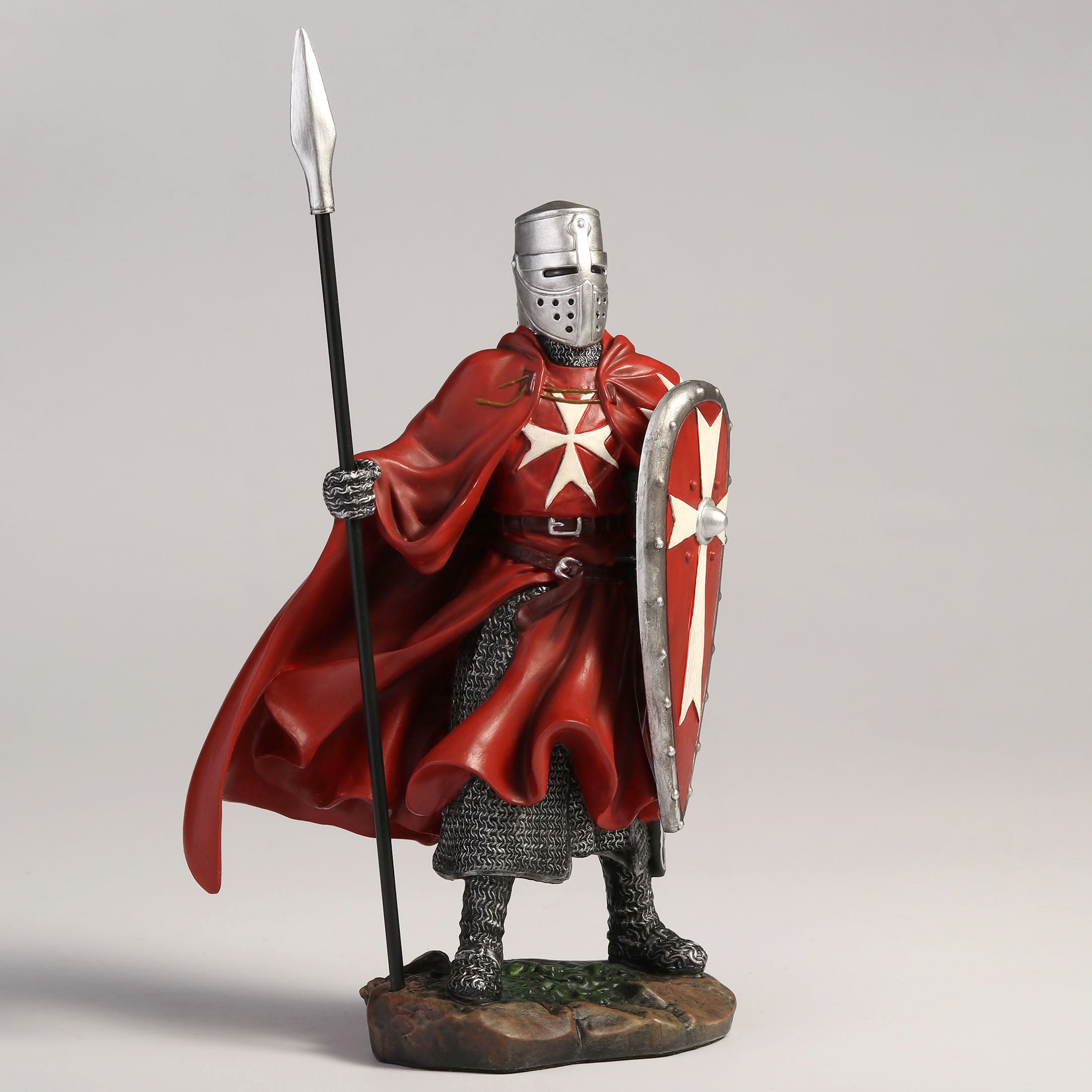Maltese Knights Hospitaller Spear And Shield