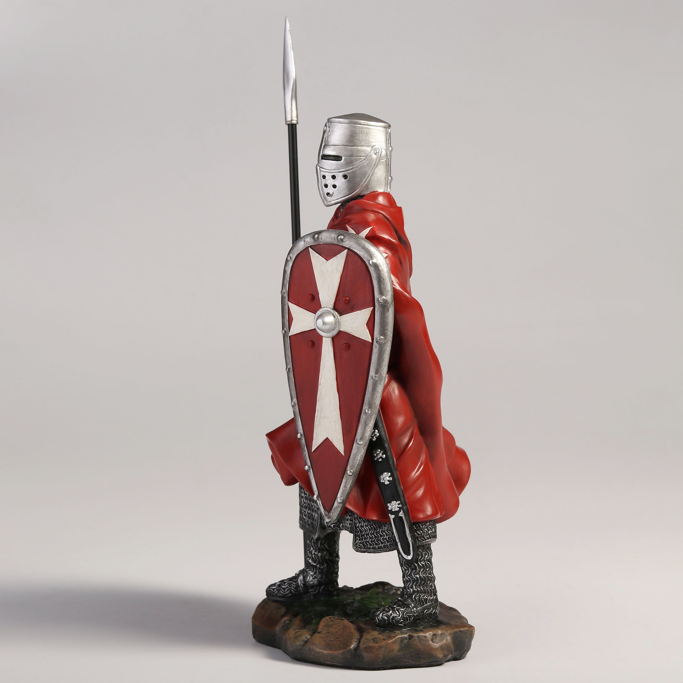 Maltese Knights Hospitaller Spear And Shield