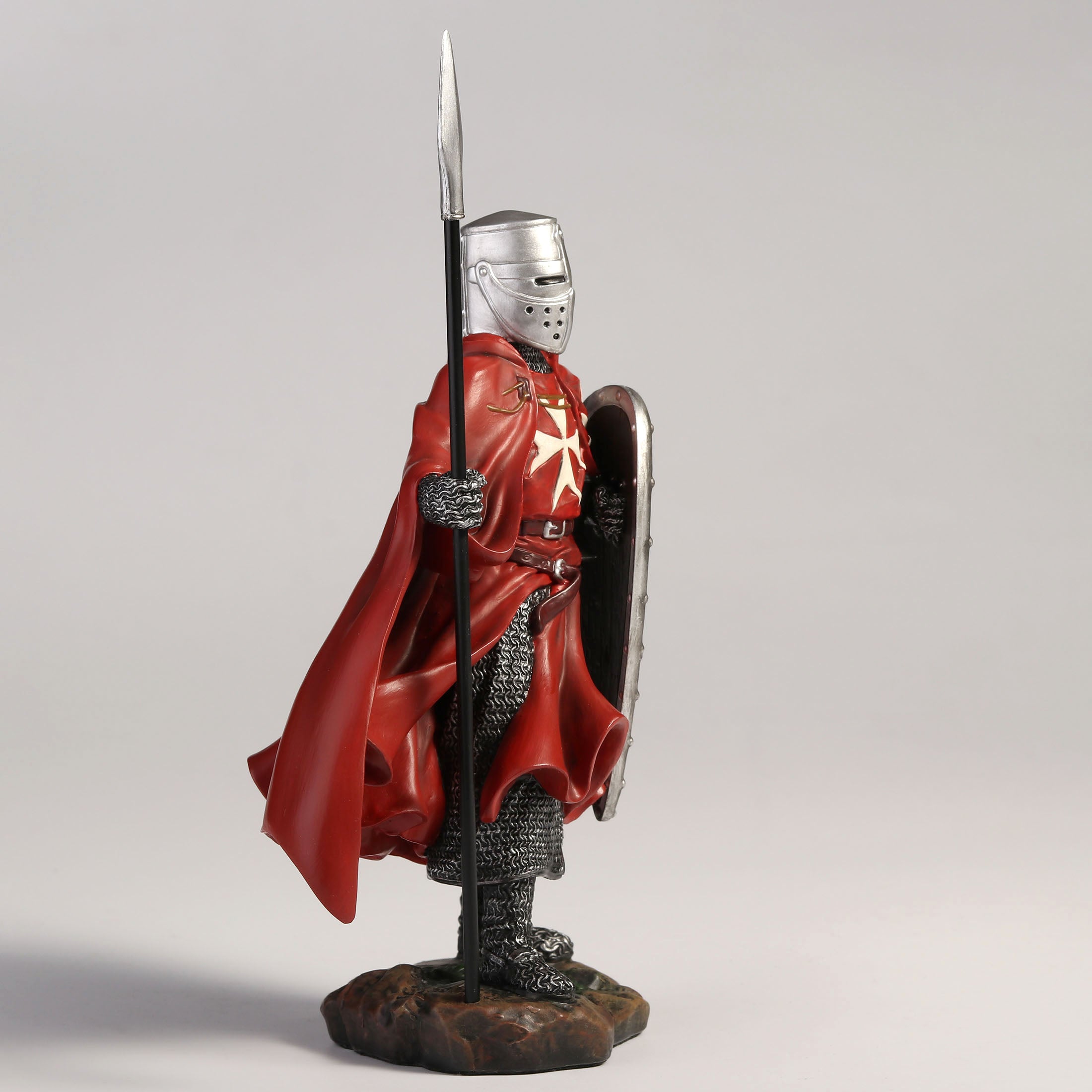 Maltese Knights Hospitaller Spear And Shield