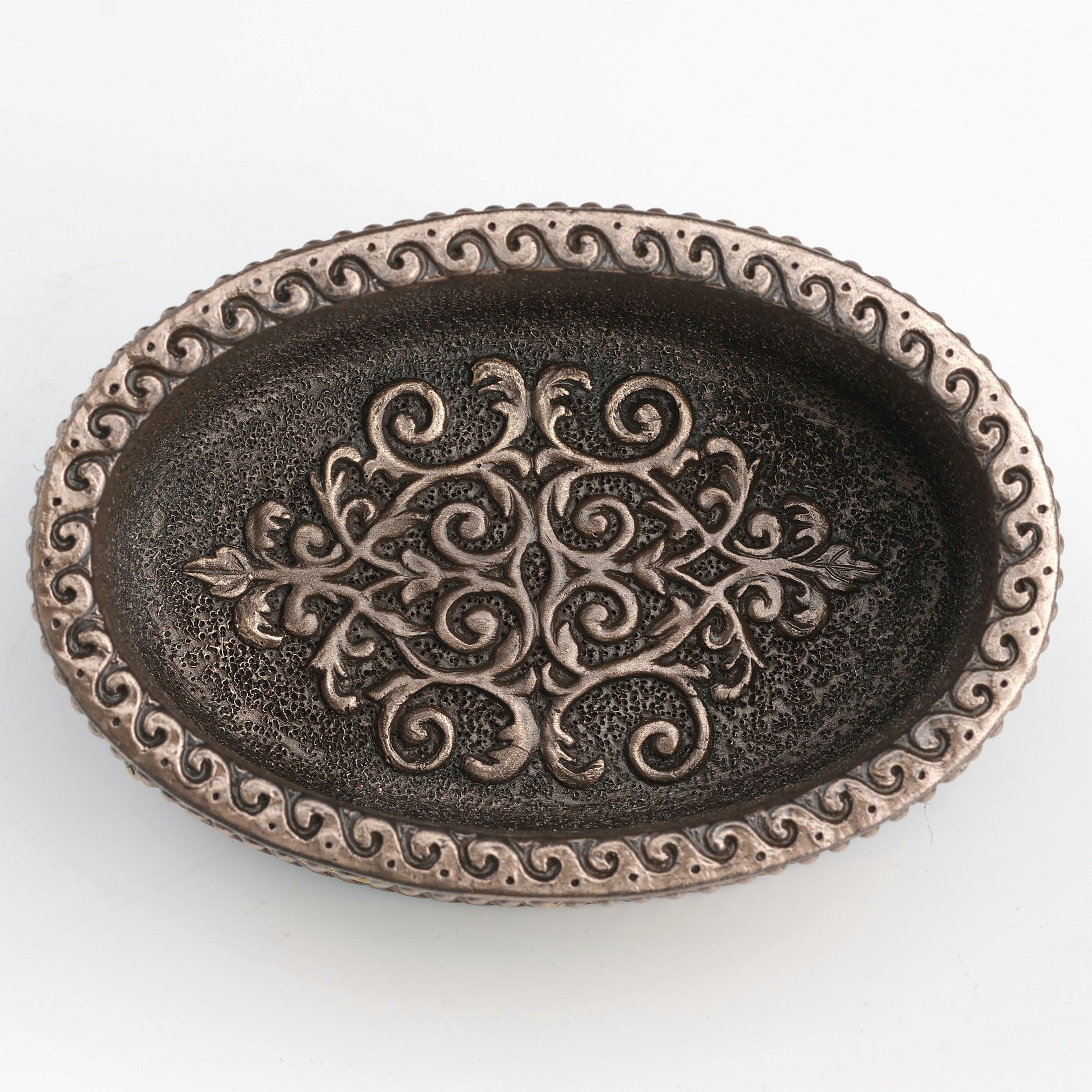 Running Horse Oval Trinket Box