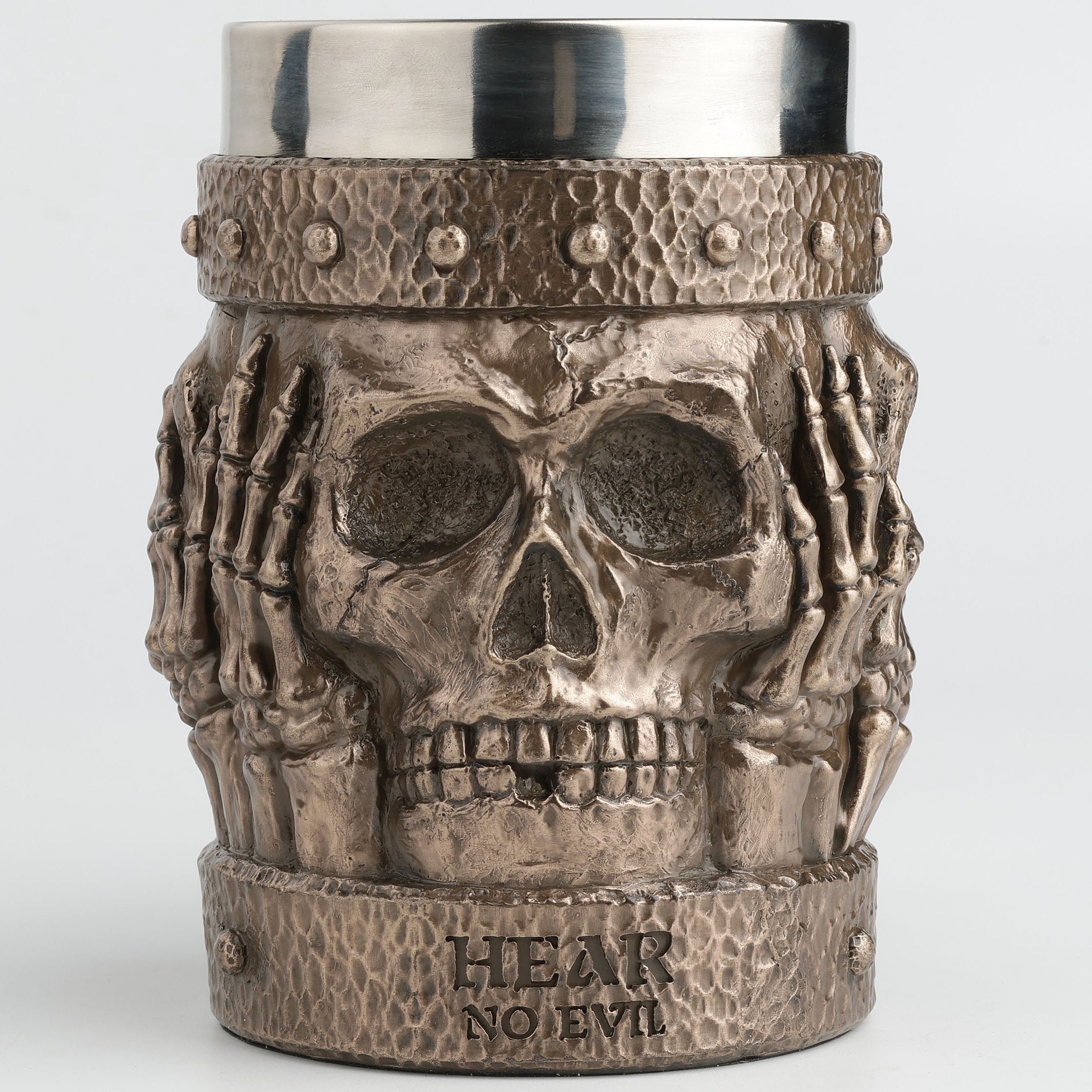 Out Of Sight Out Of Mind Skeleton Stein