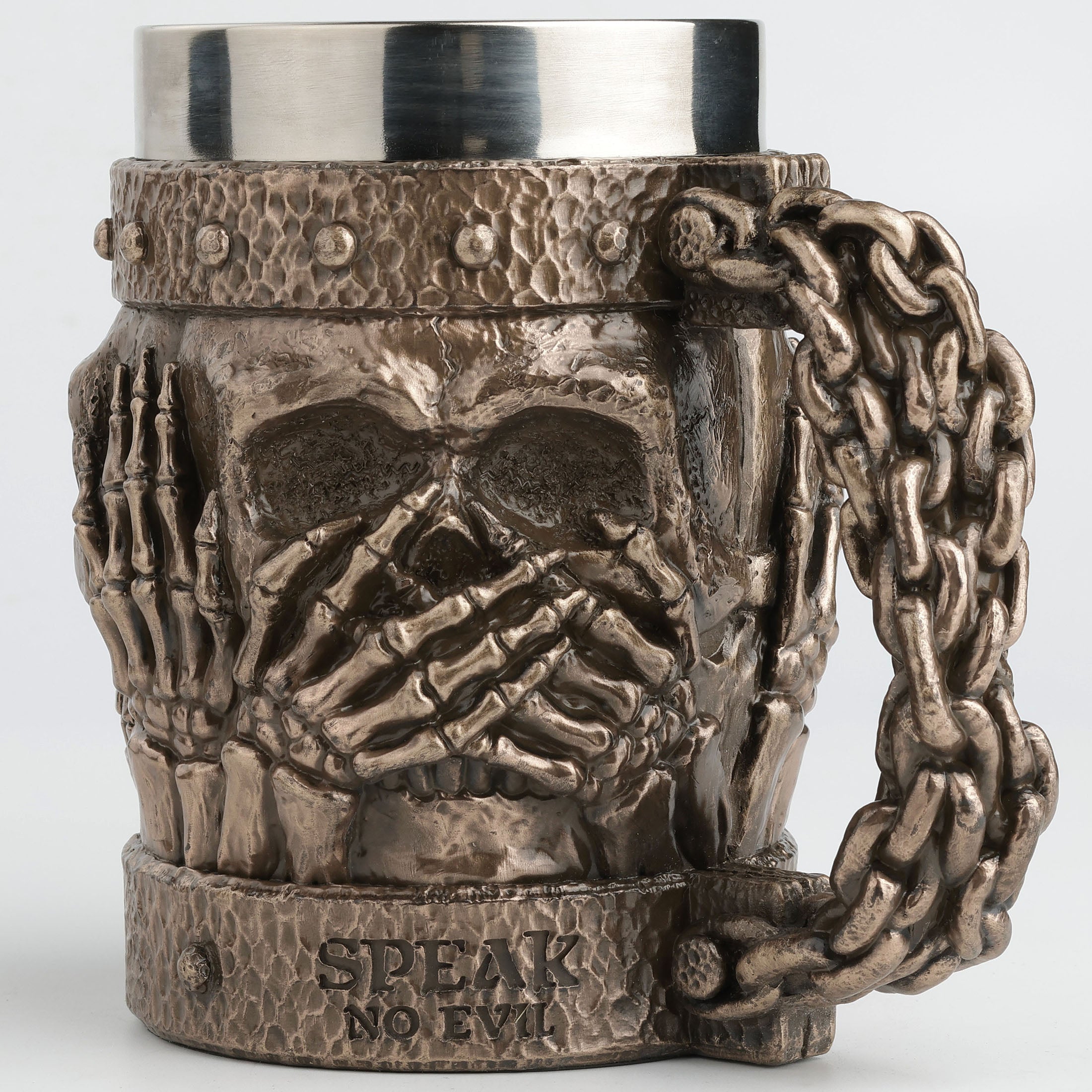 Out Of Sight Out Of Mind Skeleton Stein