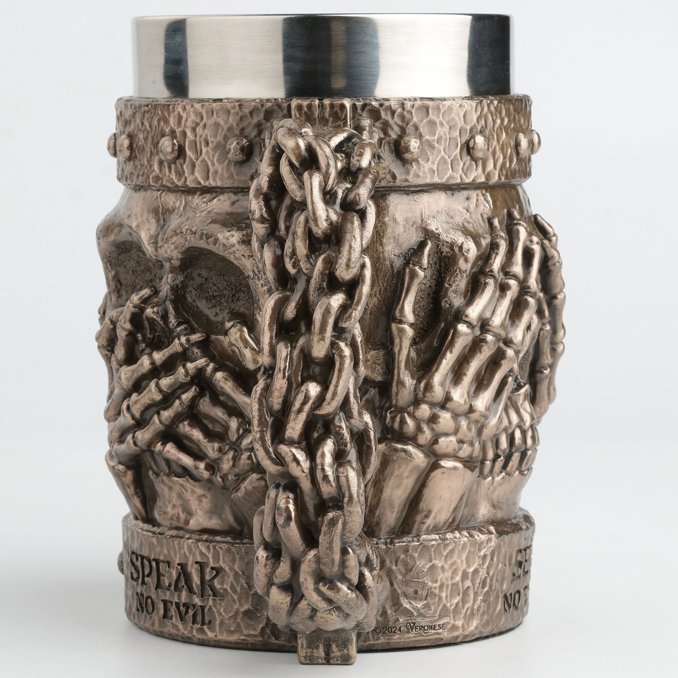 Out Of Sight Out Of Mind Skeleton Stein