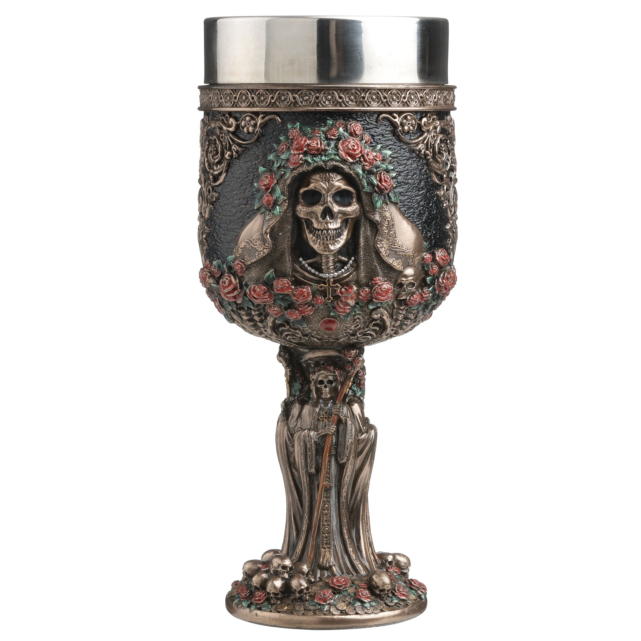 Santa Muerte Saint Of Death Chalice