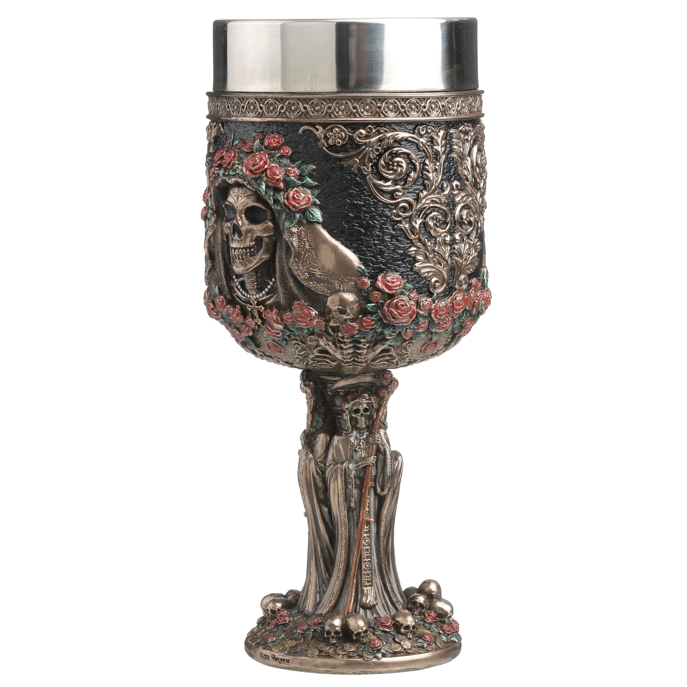 Santa Muerte Saint Of Death Chalice