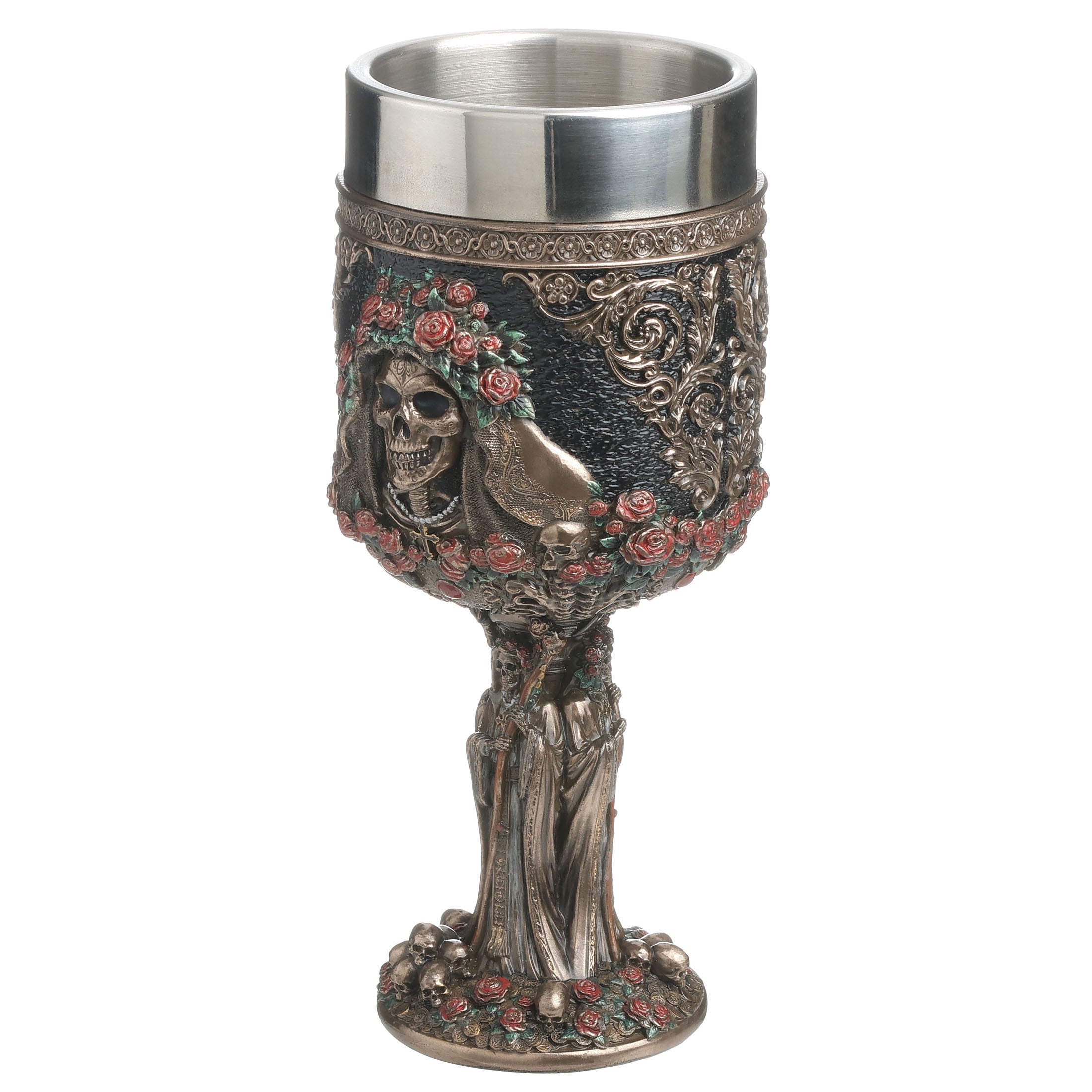 Santa Muerte Saint Of Death Chalice