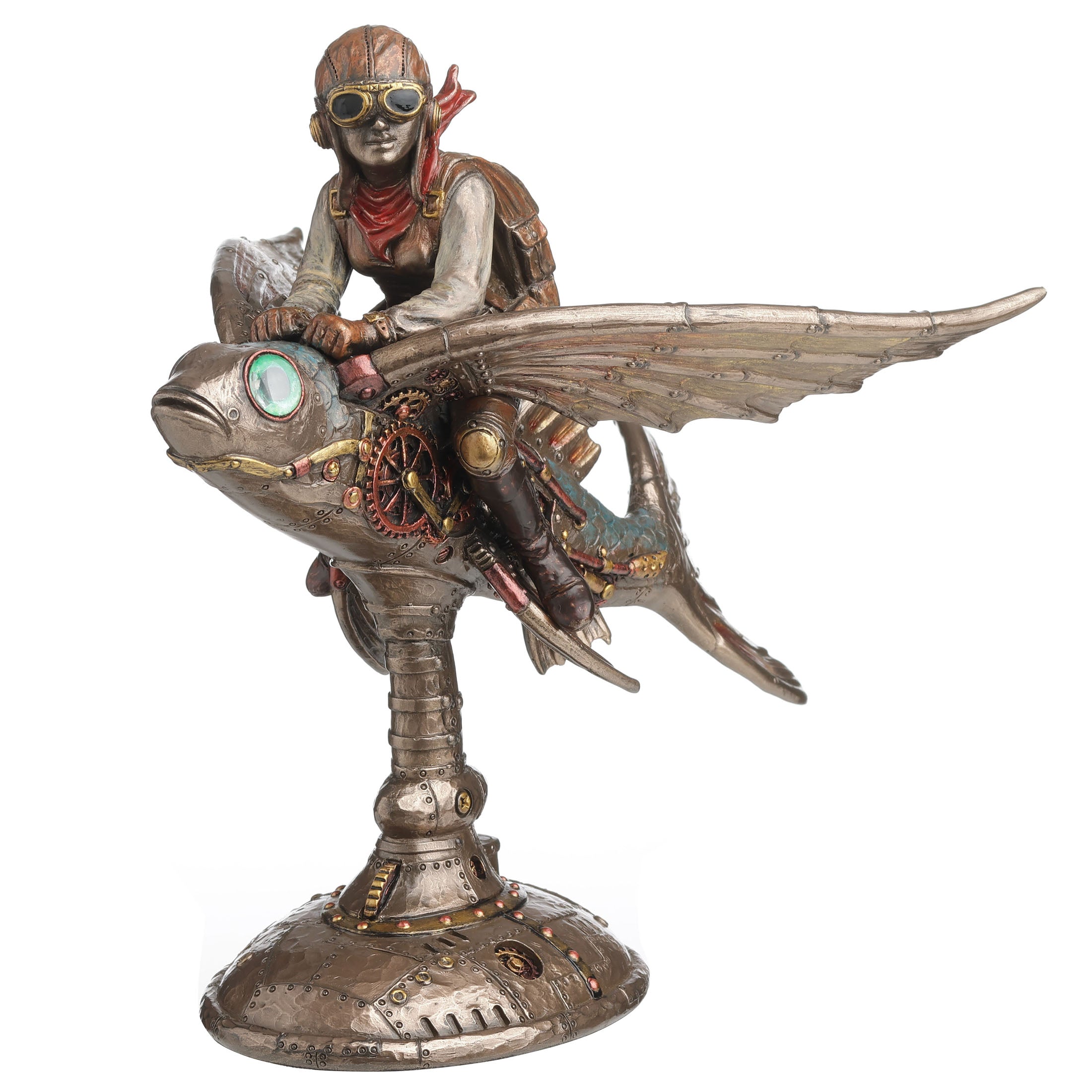 Steampunk Flying Fish Rider