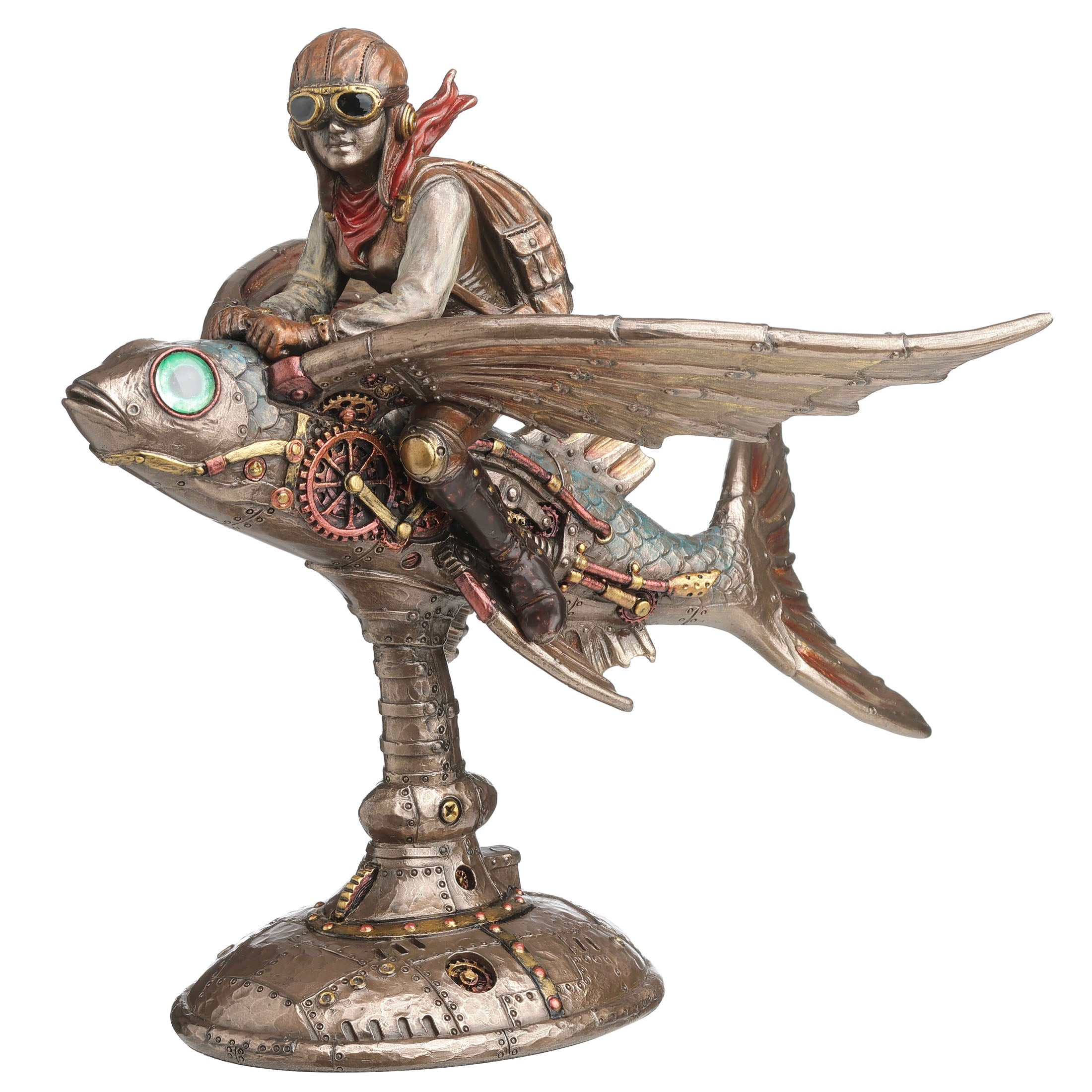 Steampunk Flying Fish Rider