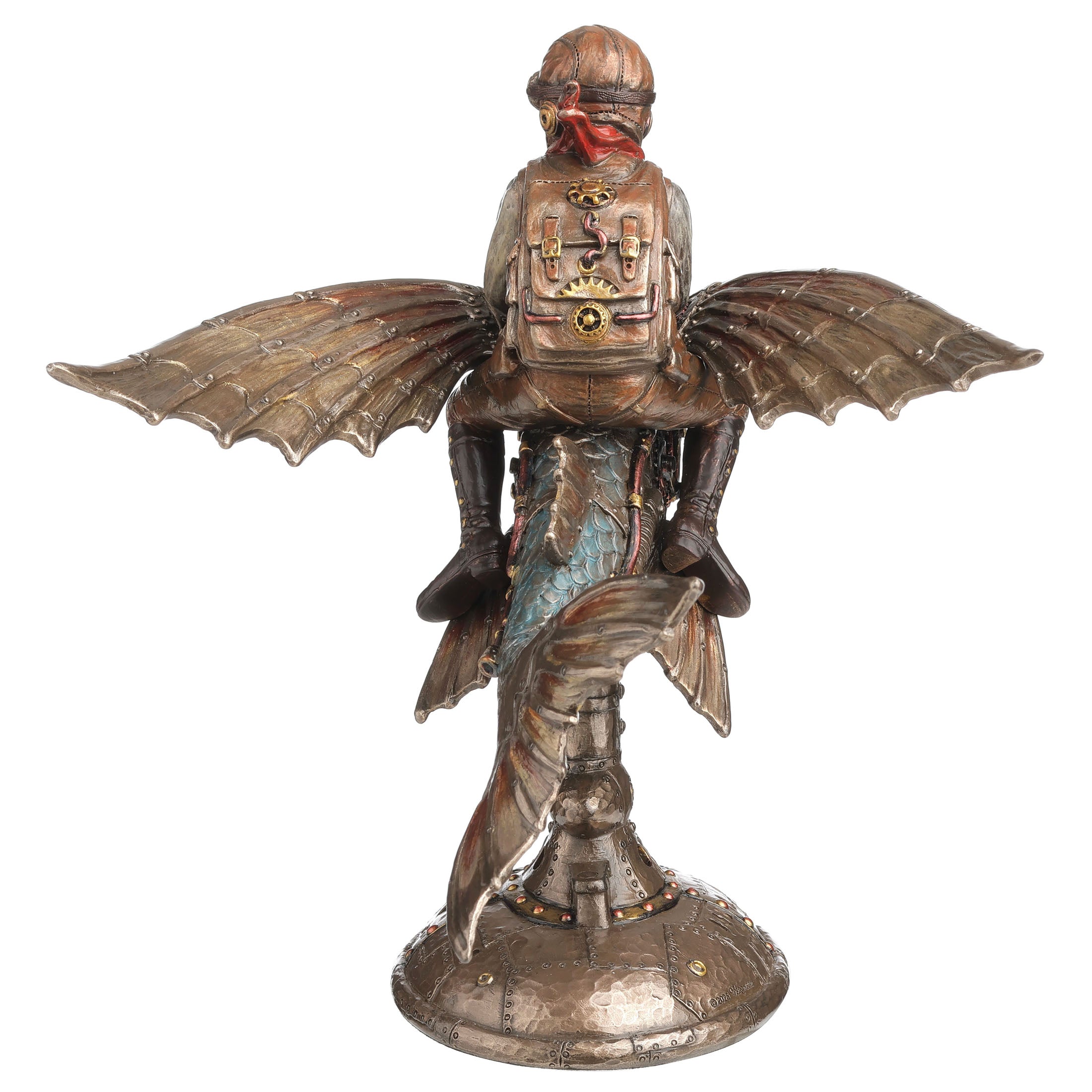 Steampunk Flying Fish Rider