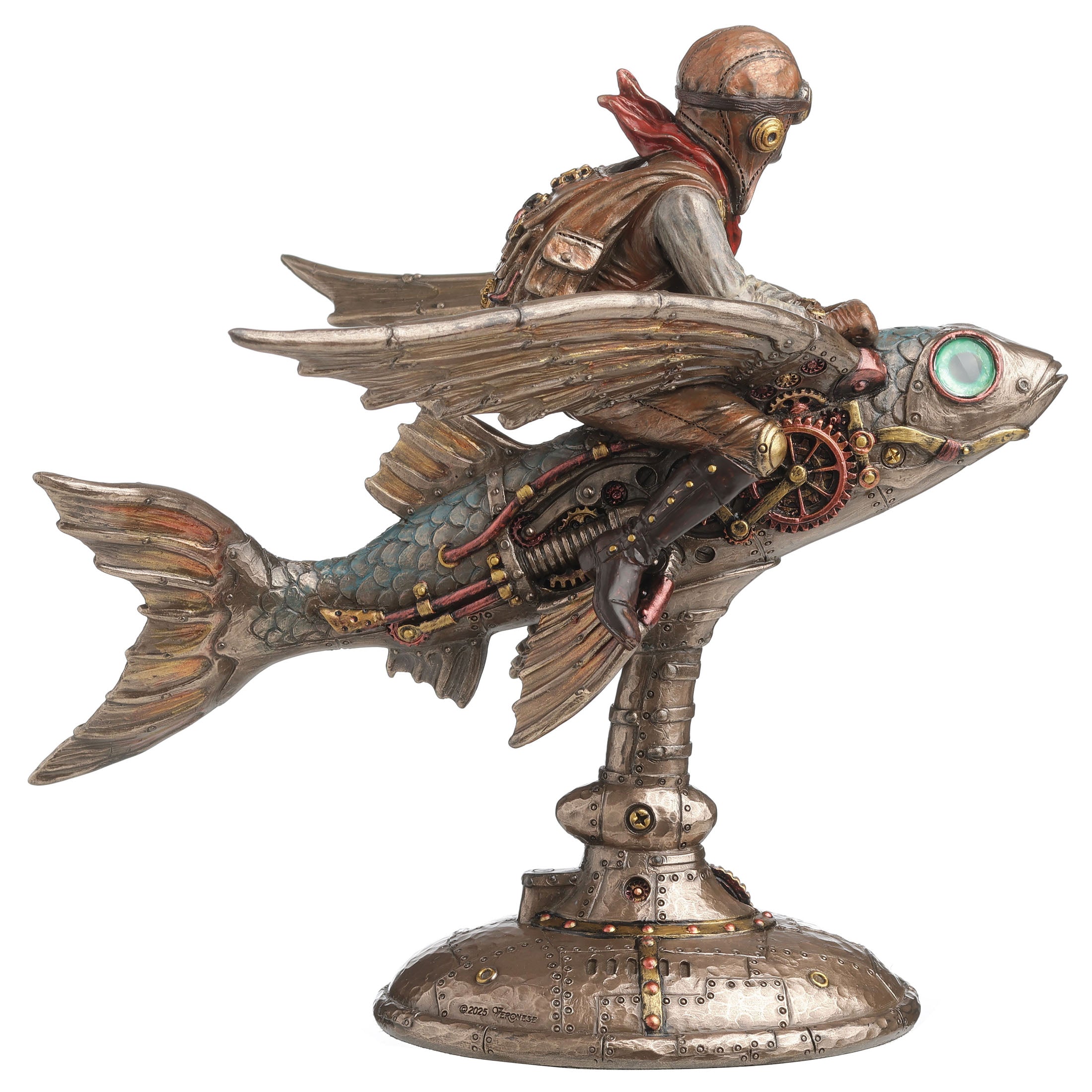 Steampunk Flying Fish Rider