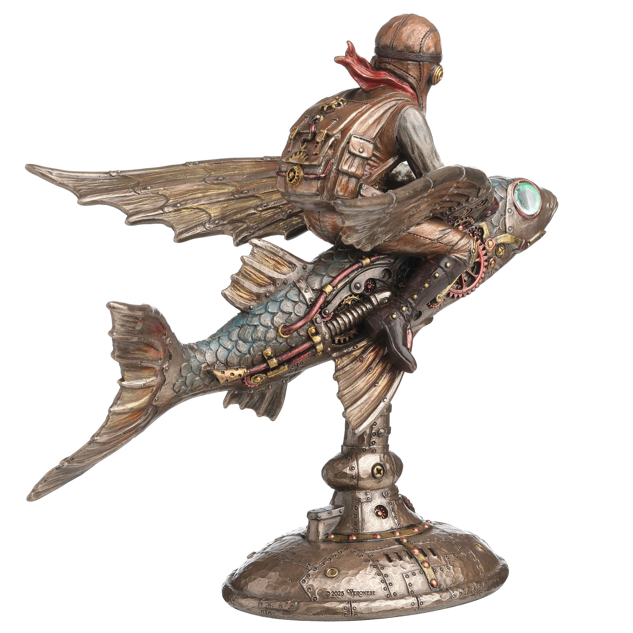 Steampunk Flying Fish Rider