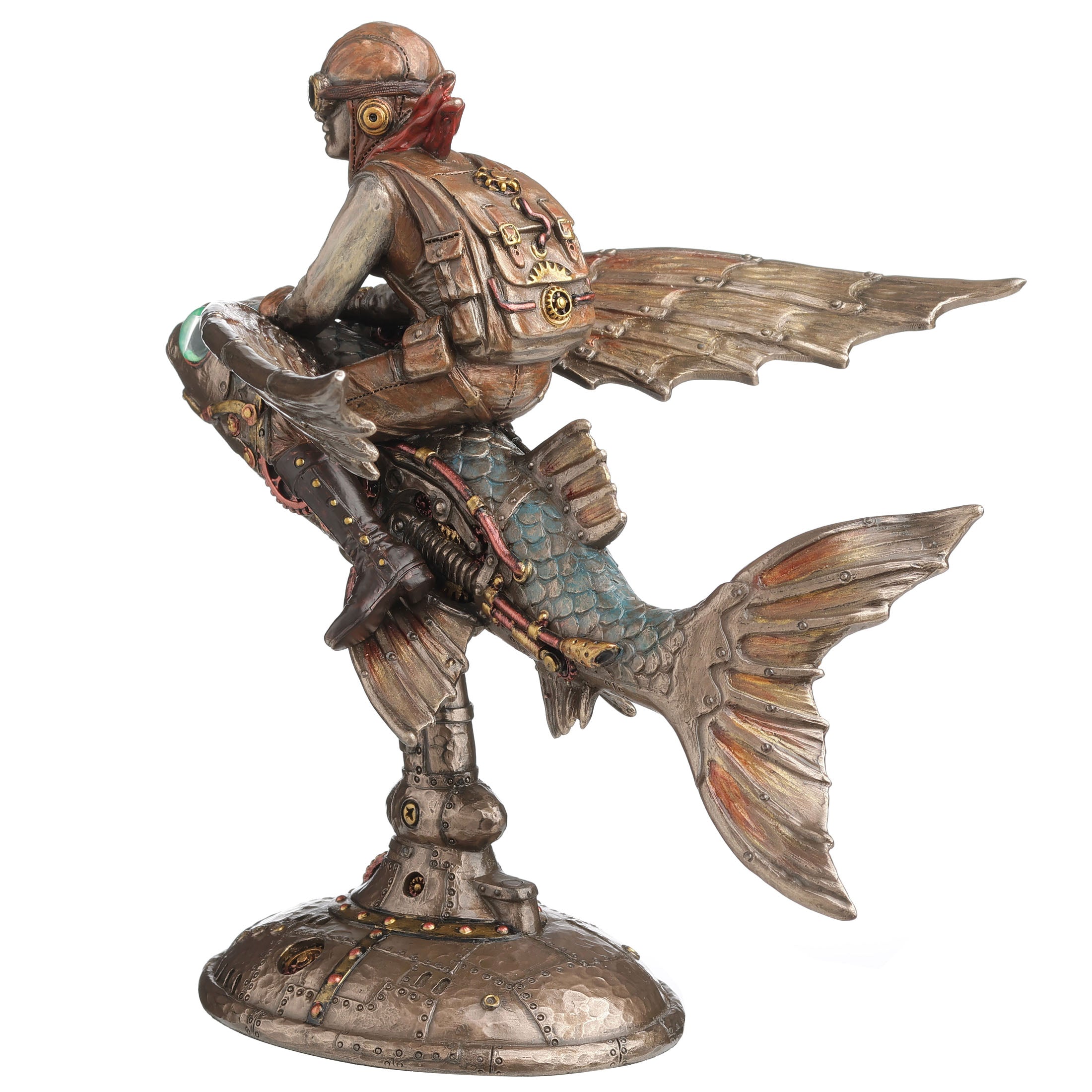 Steampunk Flying Fish Rider
