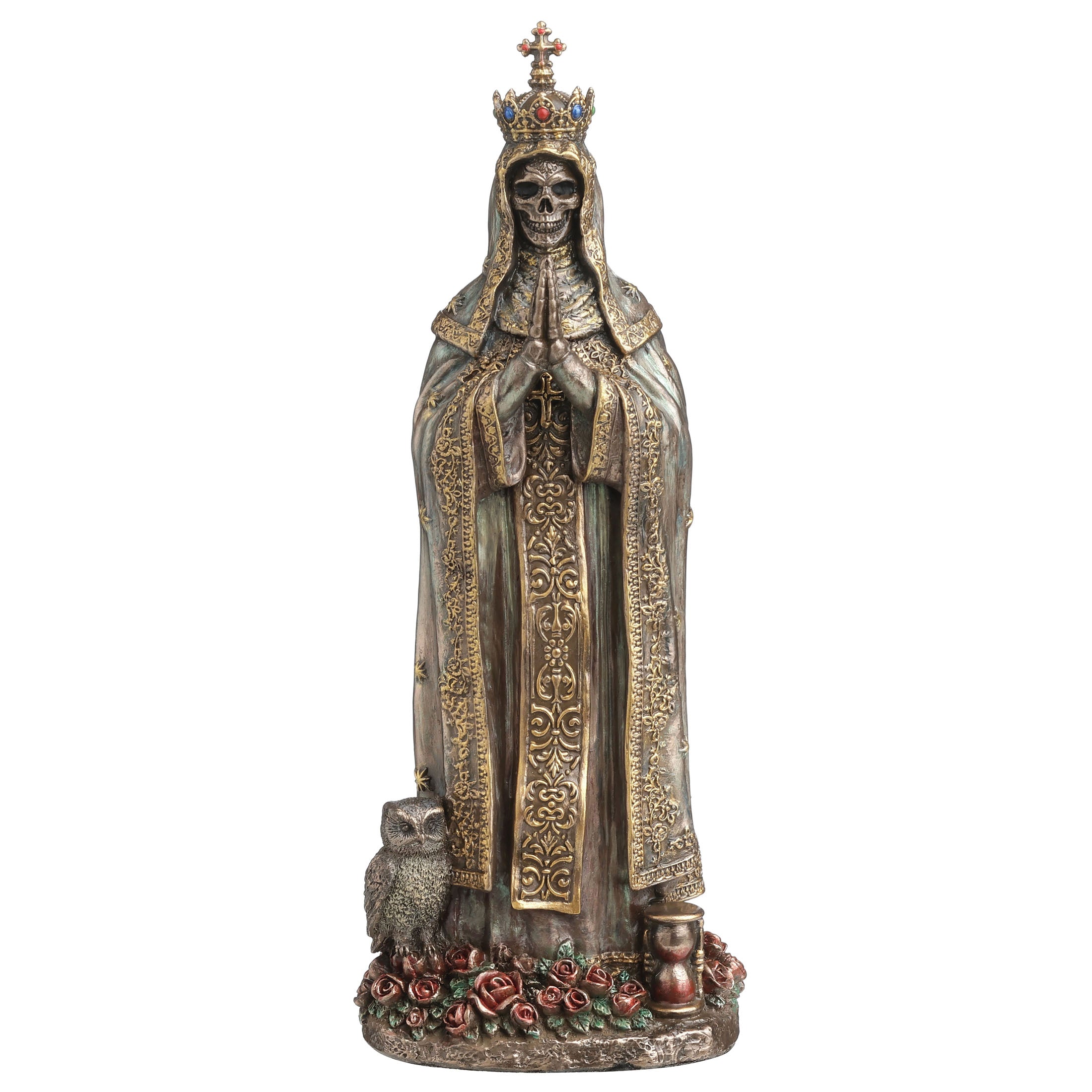 Crowned Santa Muerte The Mexican Saint Of Death