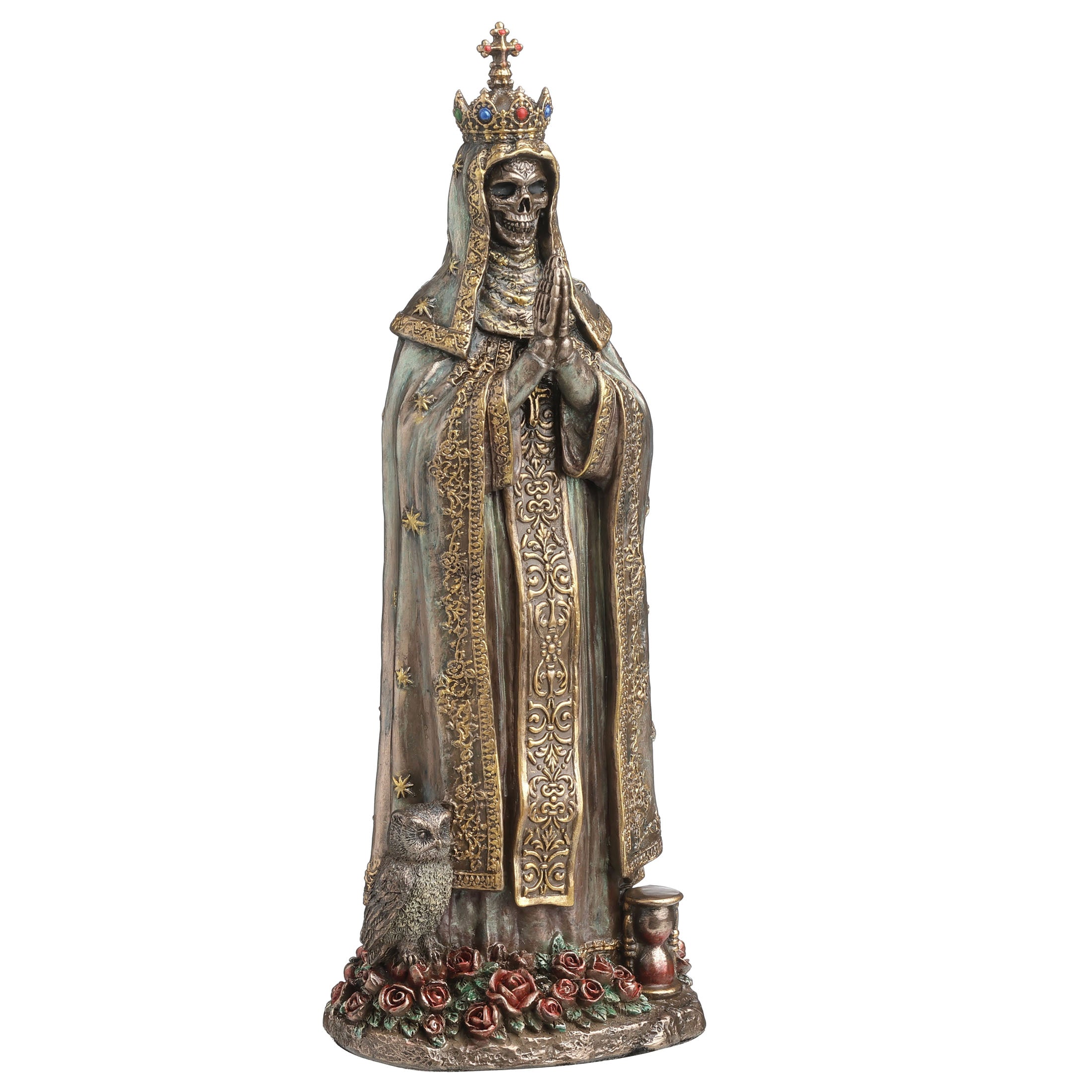 Crowned Santa Muerte The Mexican Saint Of Death