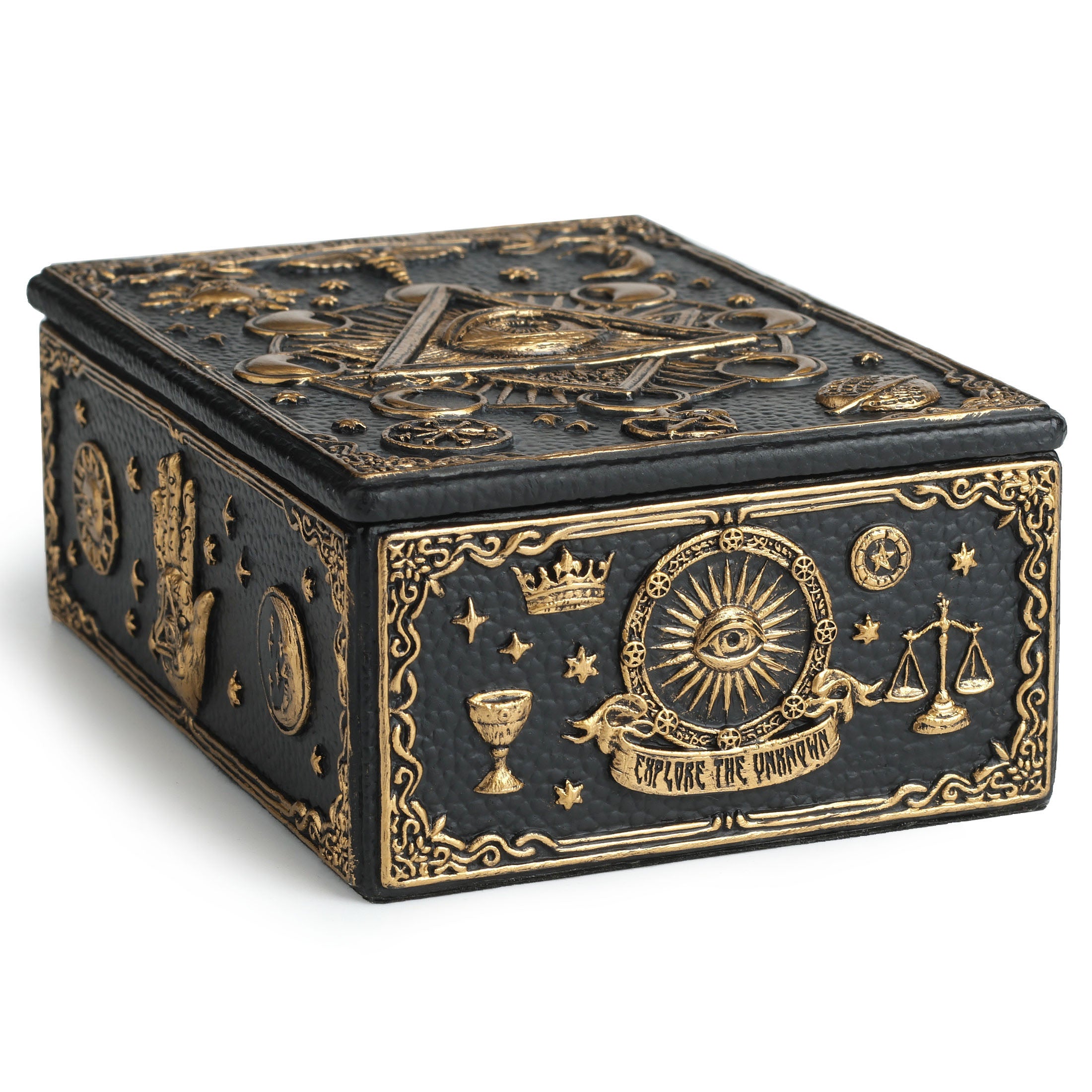 Eye Of Providence Rectangular Tarot Trinket Box