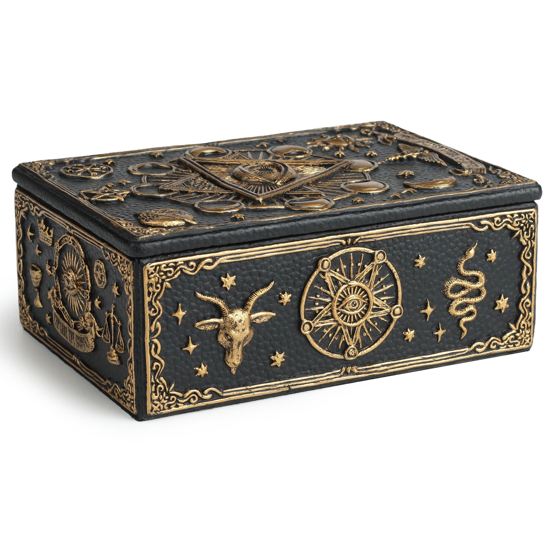 Eye Of Providence Rectangular Tarot Trinket Box