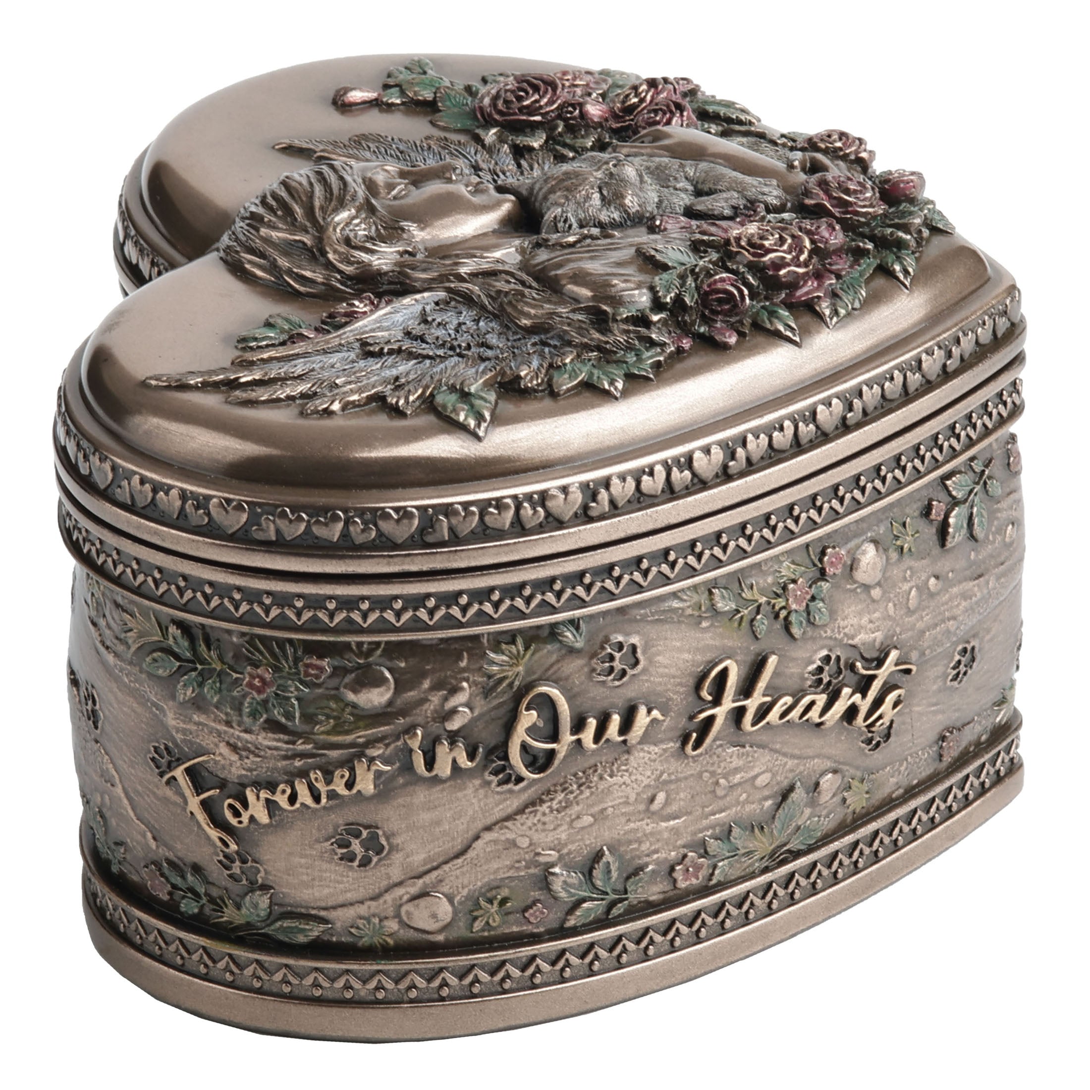 Forever In Our Hearts Pet Memorial Trinket Box
