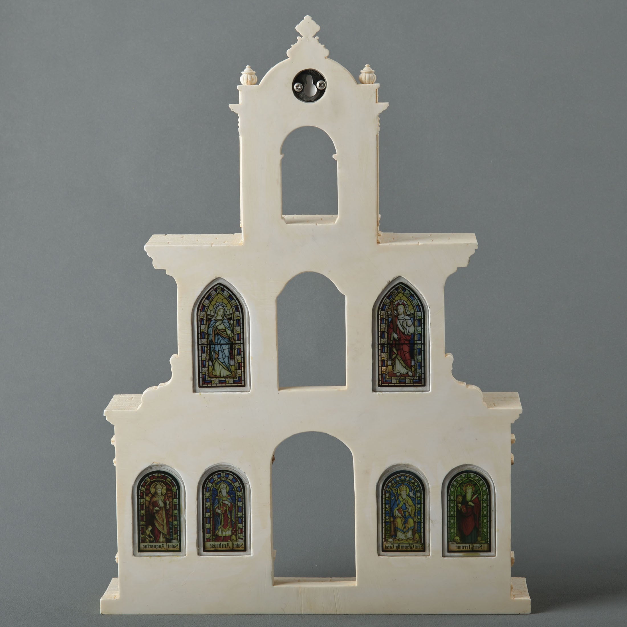 Cathedral Of Saints Religious Miniature Display Stand