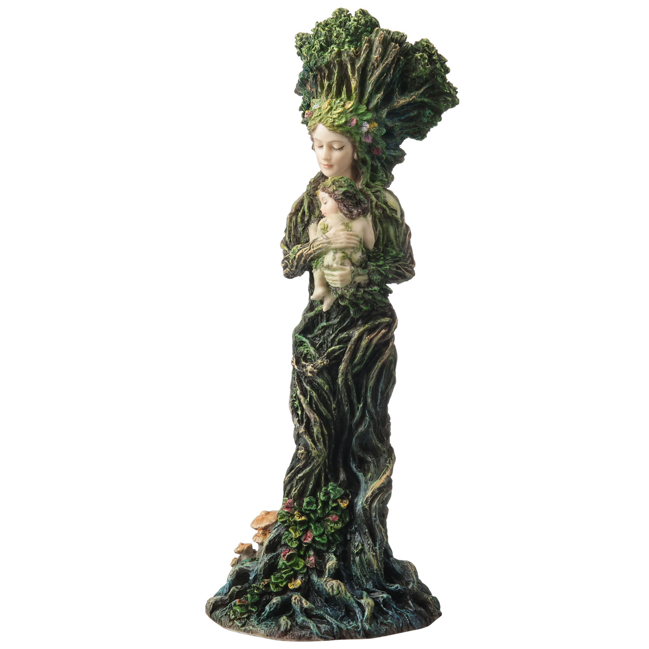Mother Nature Gaia And Her Baby