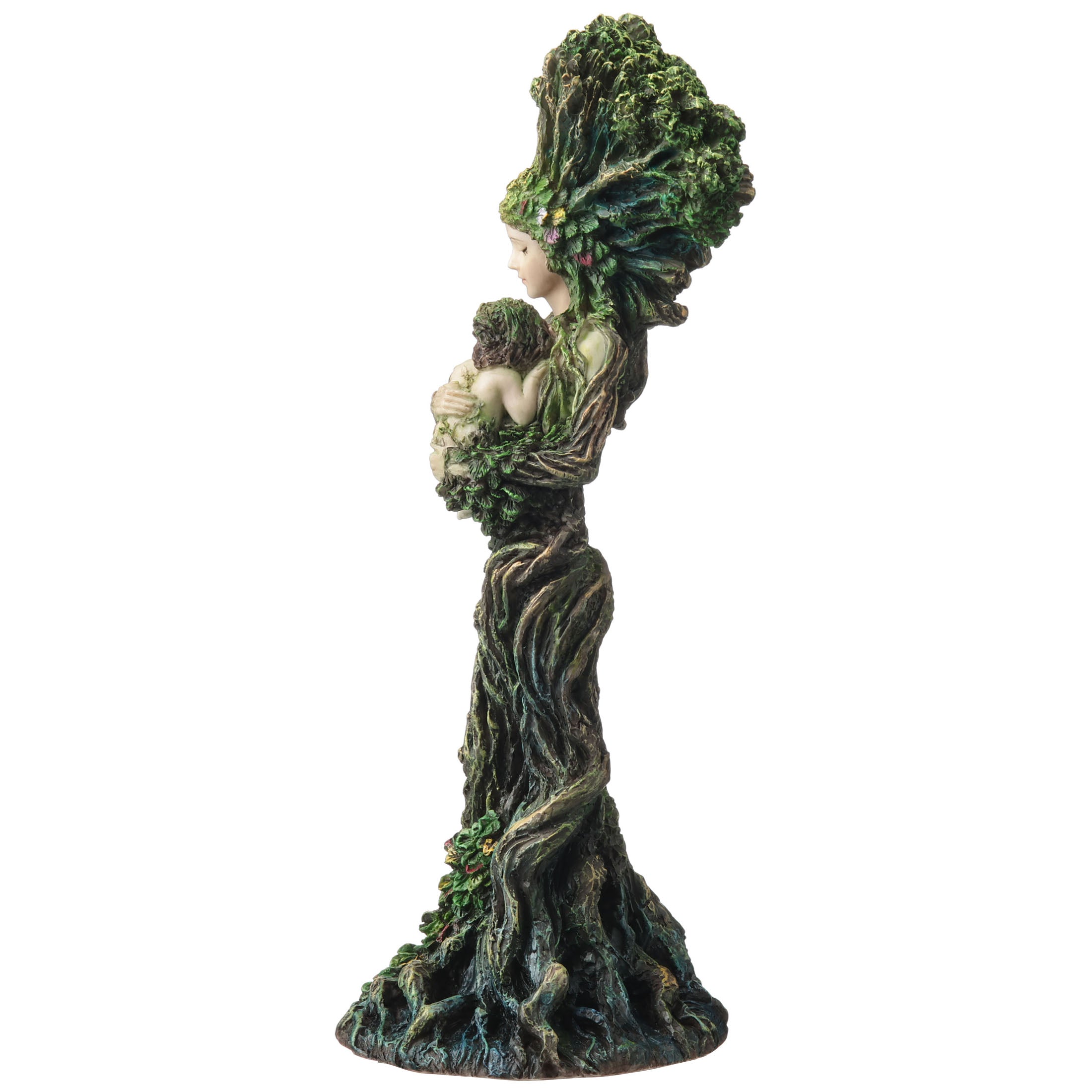 Mother Nature Gaia And Her Baby