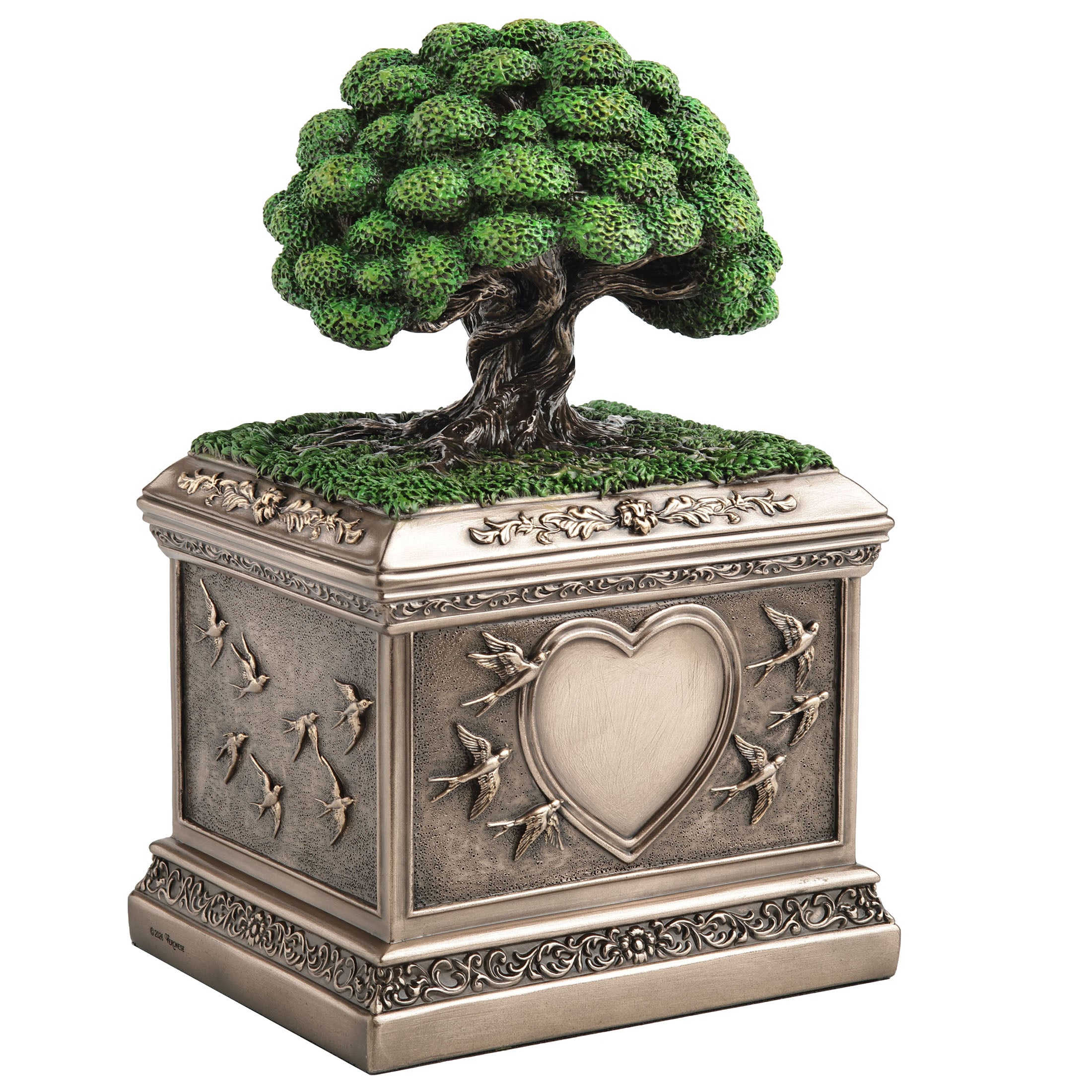 Tree Of Life Swallow Memorial Urn (1000 ml)
