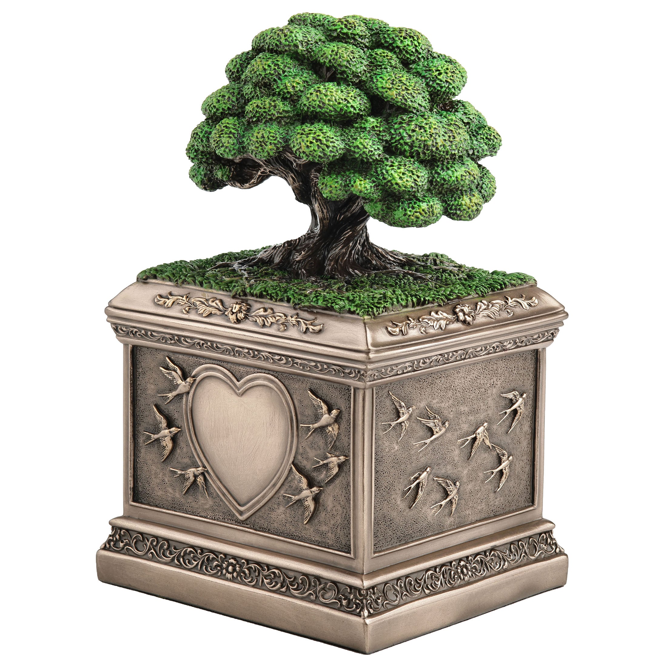 Tree Of Life Swallow Memorial Urn (1000 ml)