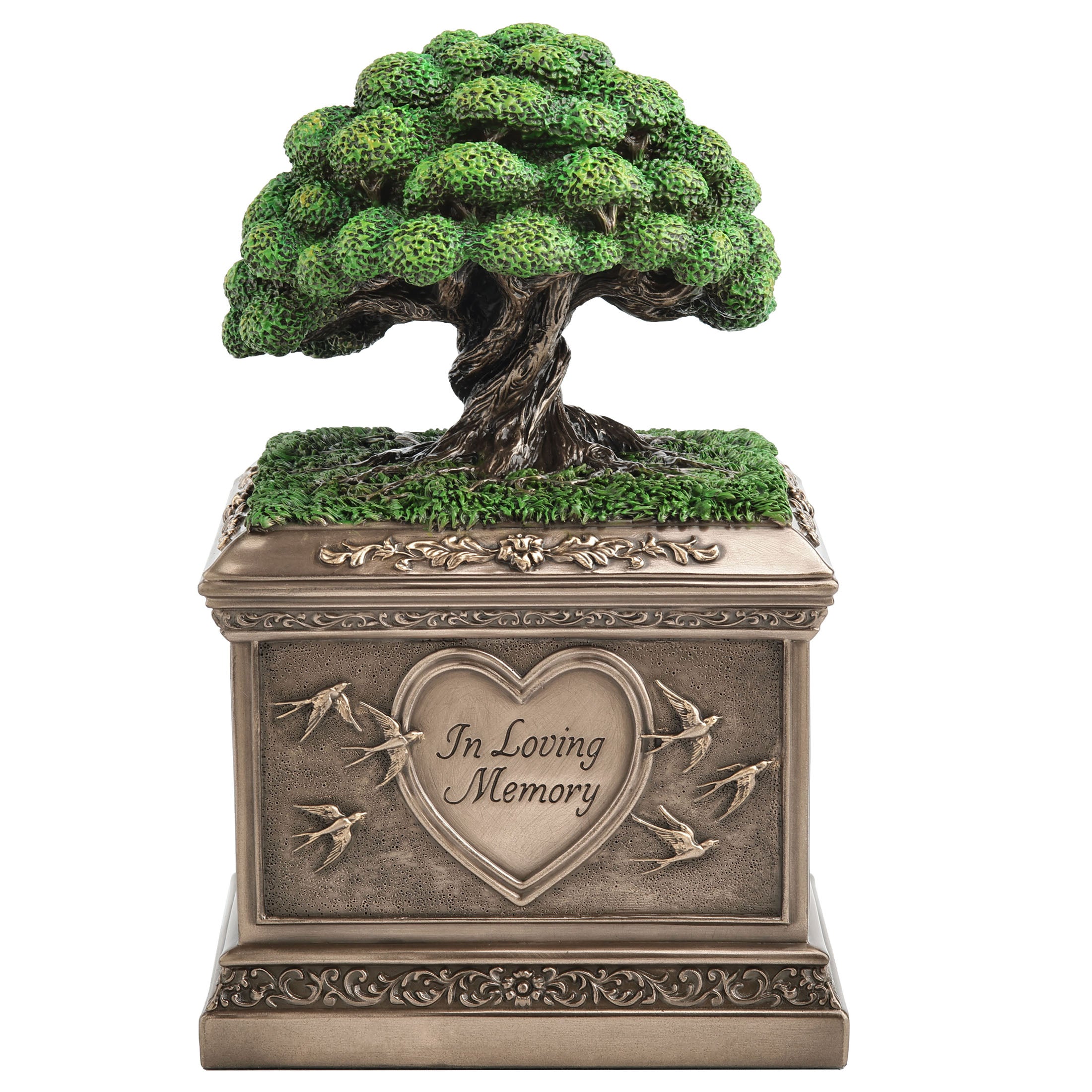 Tree Of Life Swallow Memorial Urn (1000 ml)