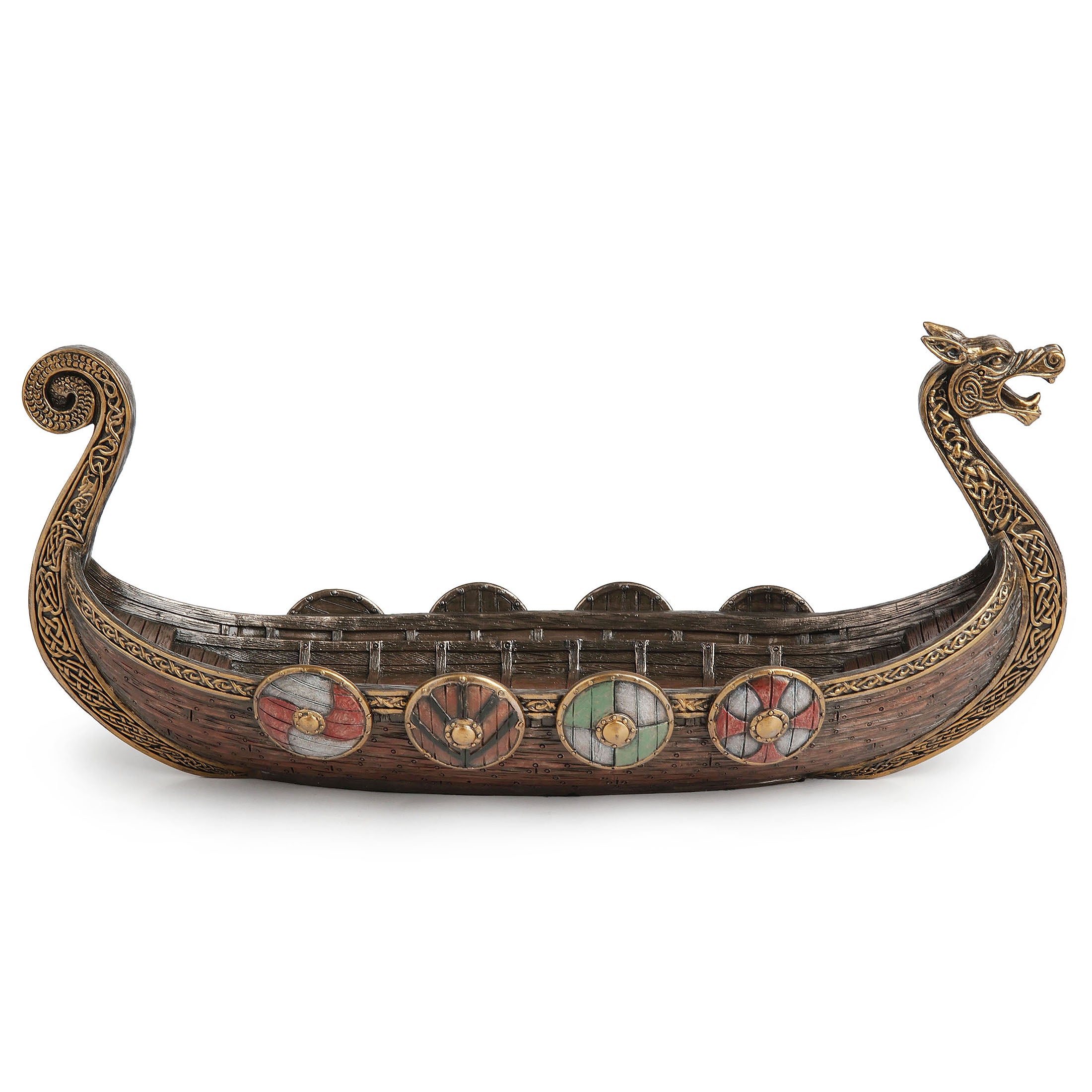 Viking Snekke Long Boat Multipurpose Display Tray