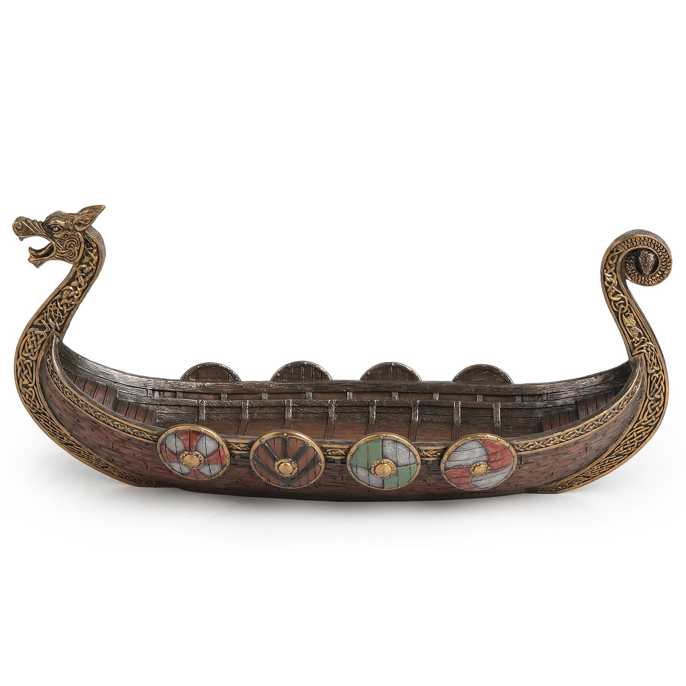 Viking Snekke Long Boat Multipurpose Display Tray
