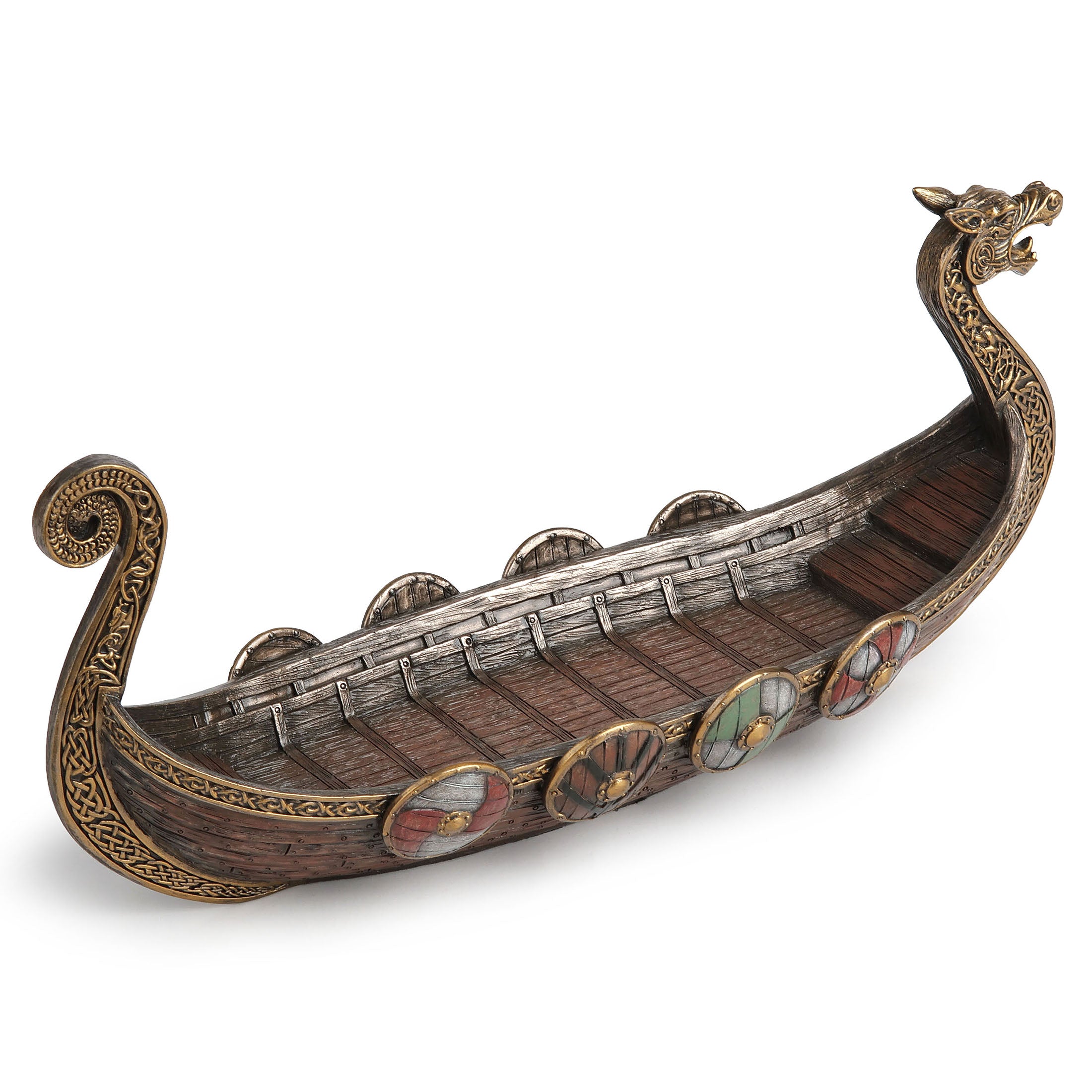 Viking Snekke Long Boat Multipurpose Display Tray