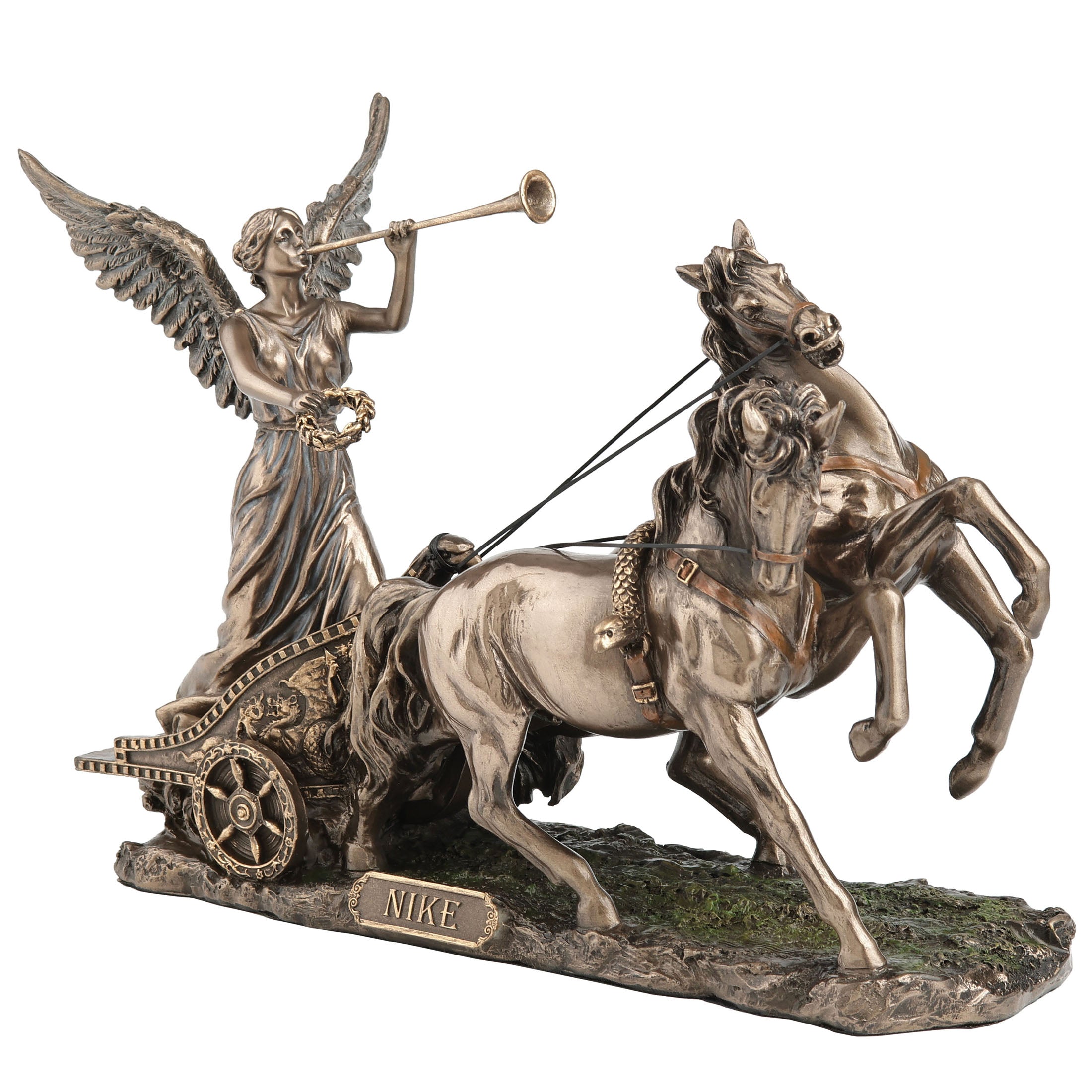 Nike The Greek Goddess Of Victory On Chariot