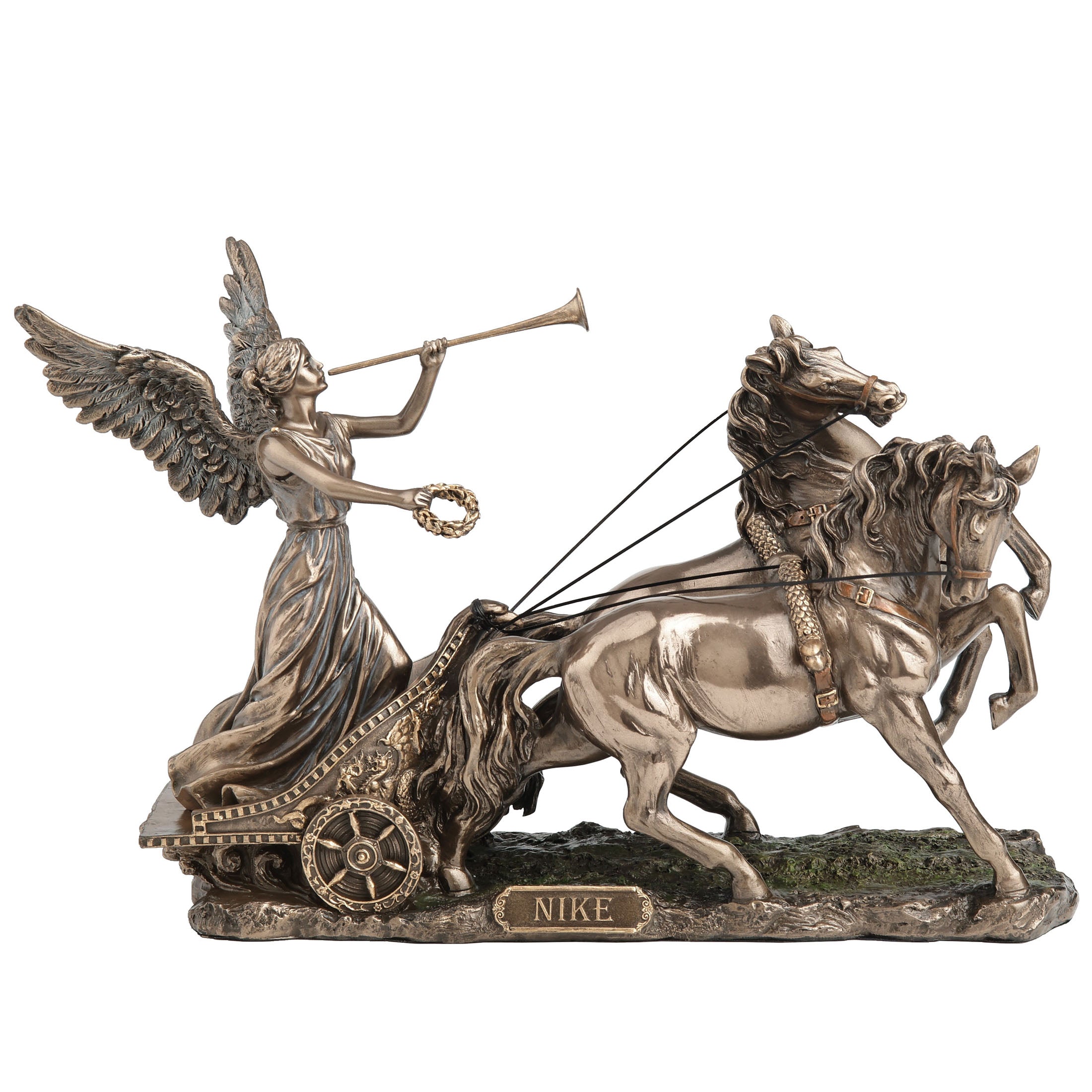 Nike The Greek Goddess Of Victory On Chariot
