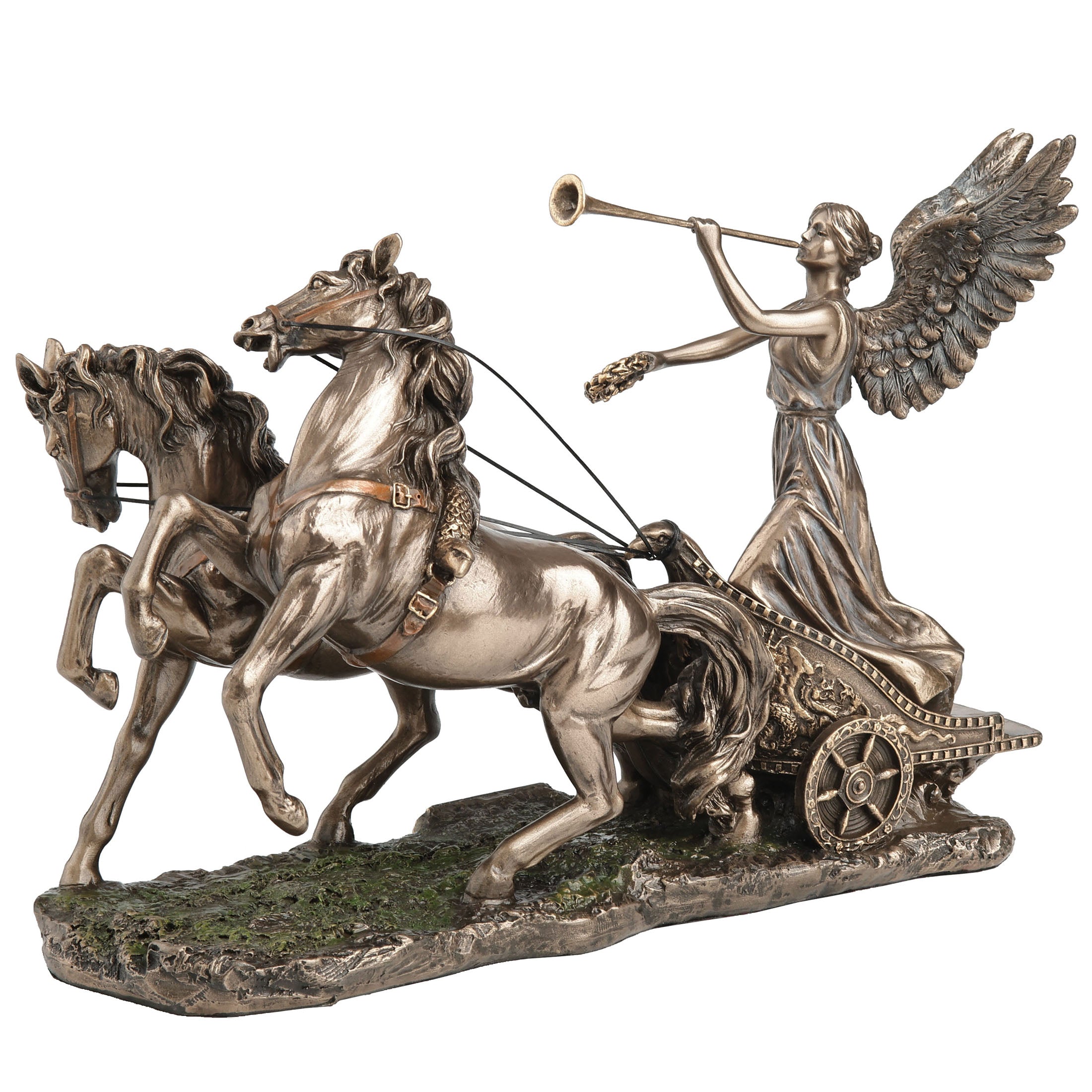 Nike The Greek Goddess Of Victory On Chariot