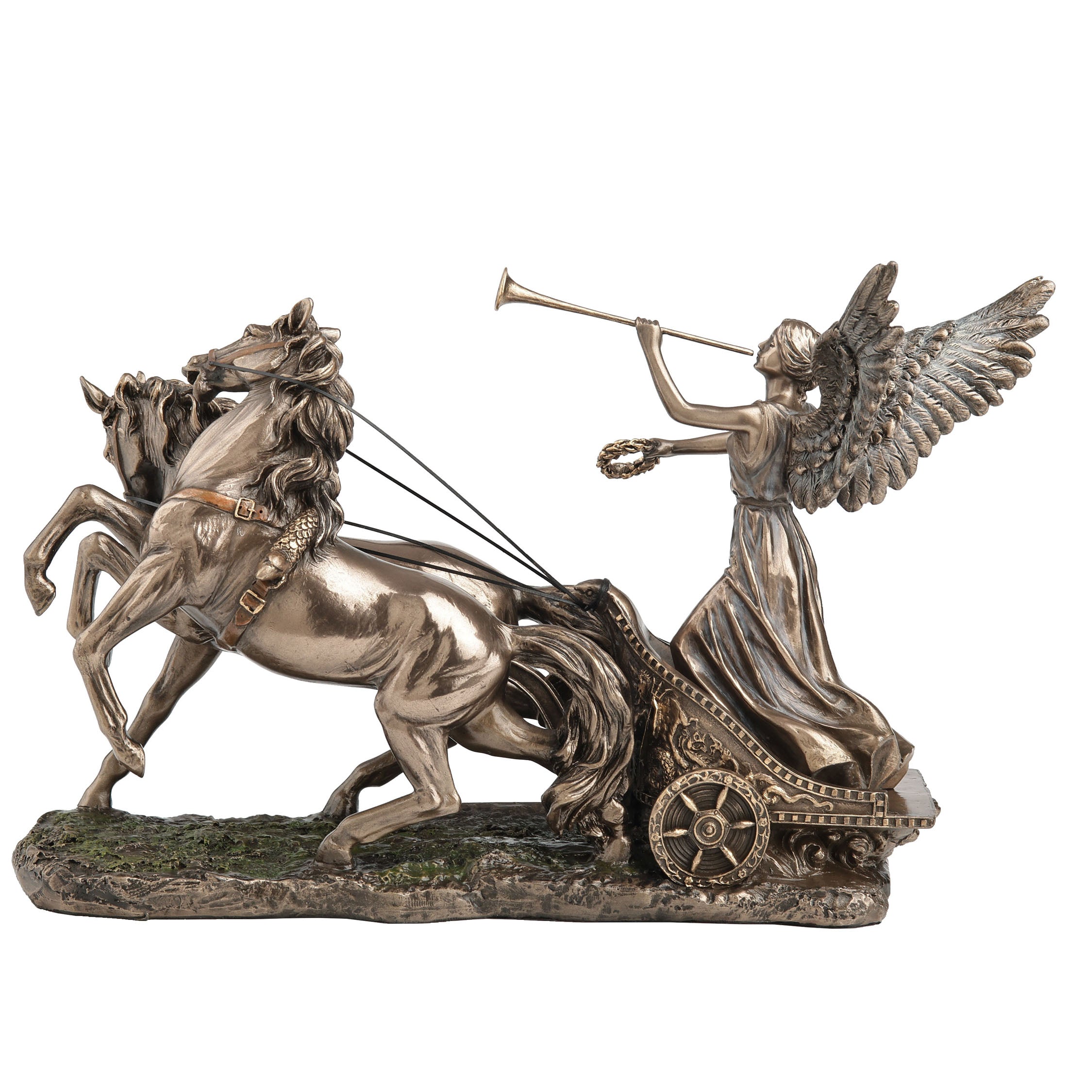 Nike The Greek Goddess Of Victory On Chariot