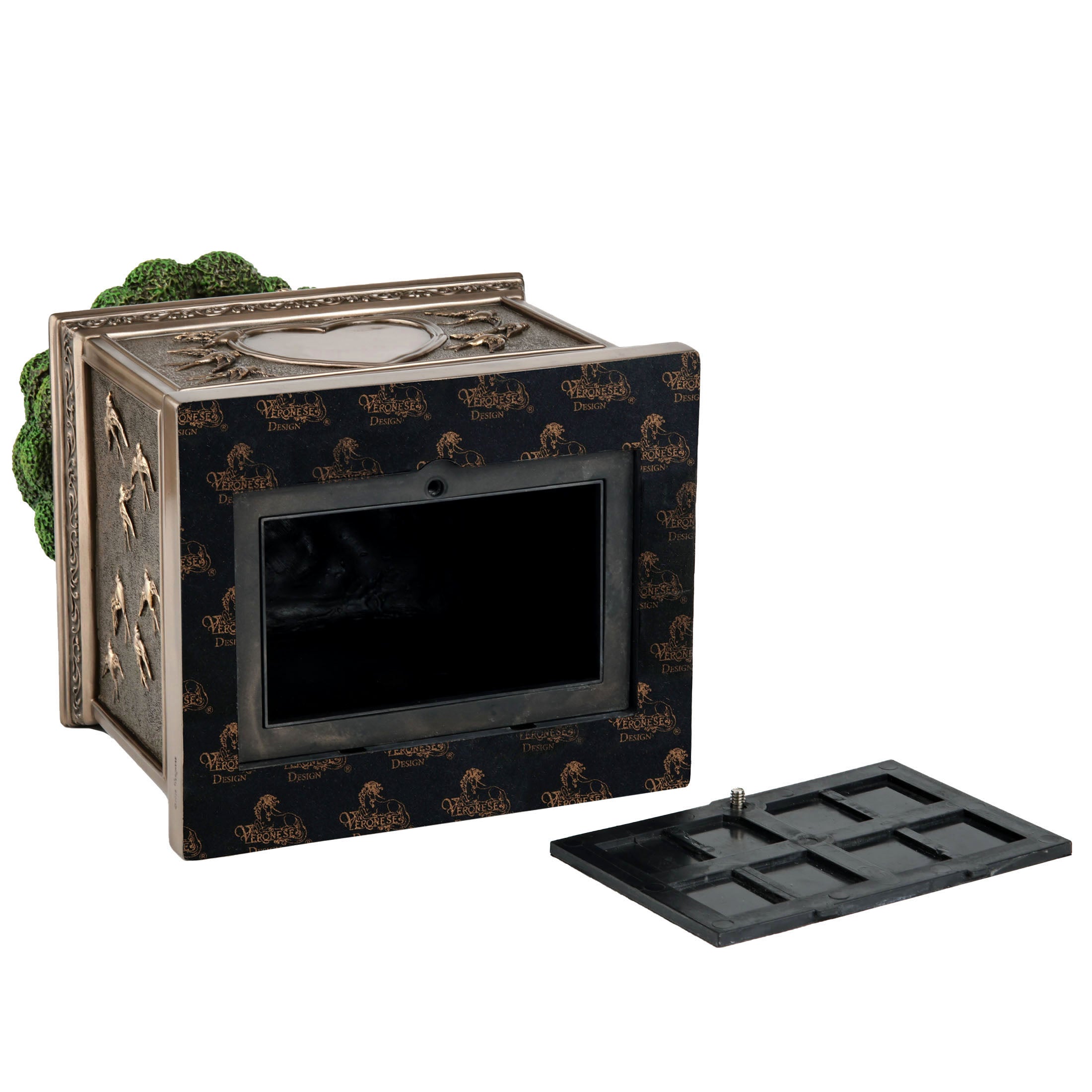 Tree Of Life With Swallows Rectangular Urn (4000 ml)