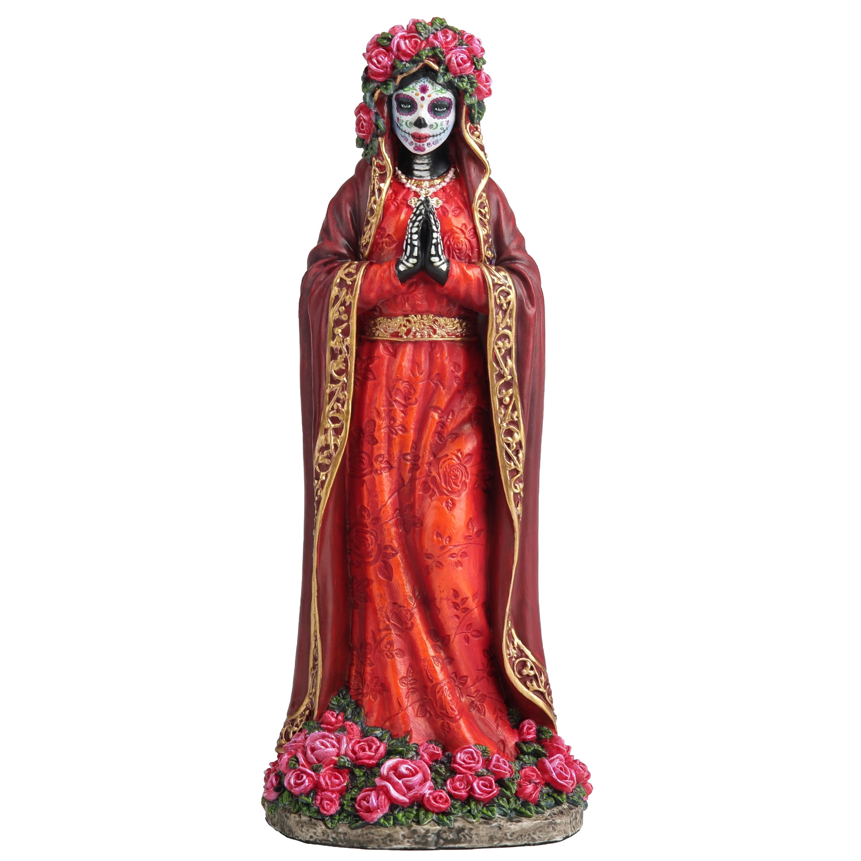 Day Of The Dead Virgin Mary Red Robe