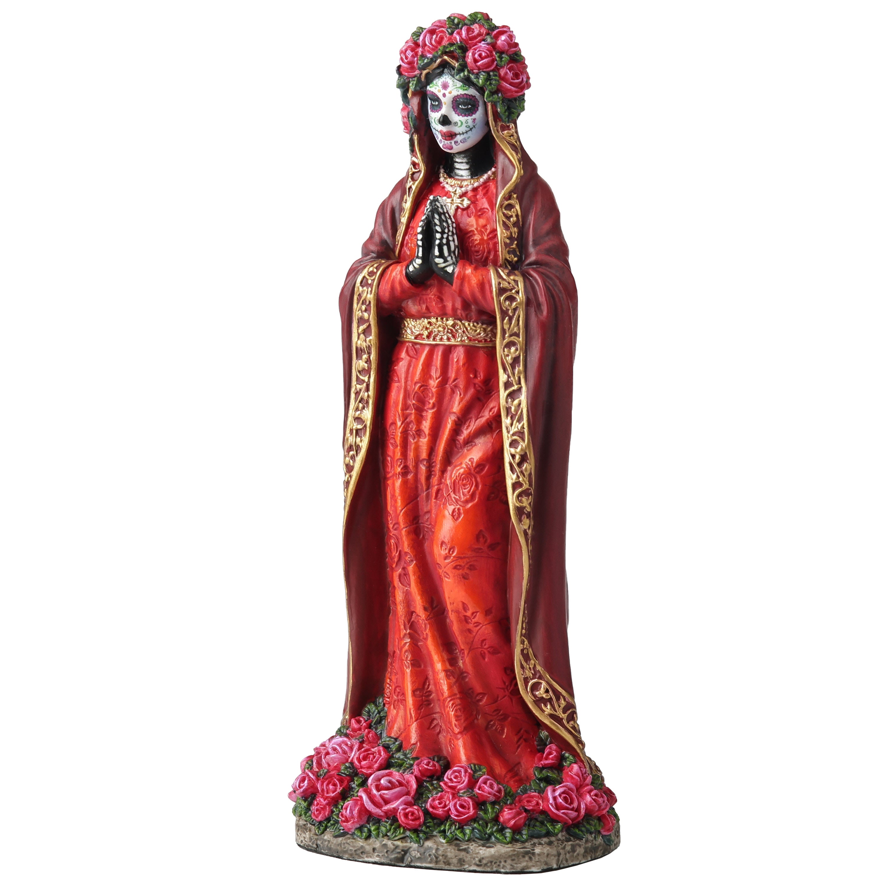 Day Of The Dead Virgin Mary Red Robe