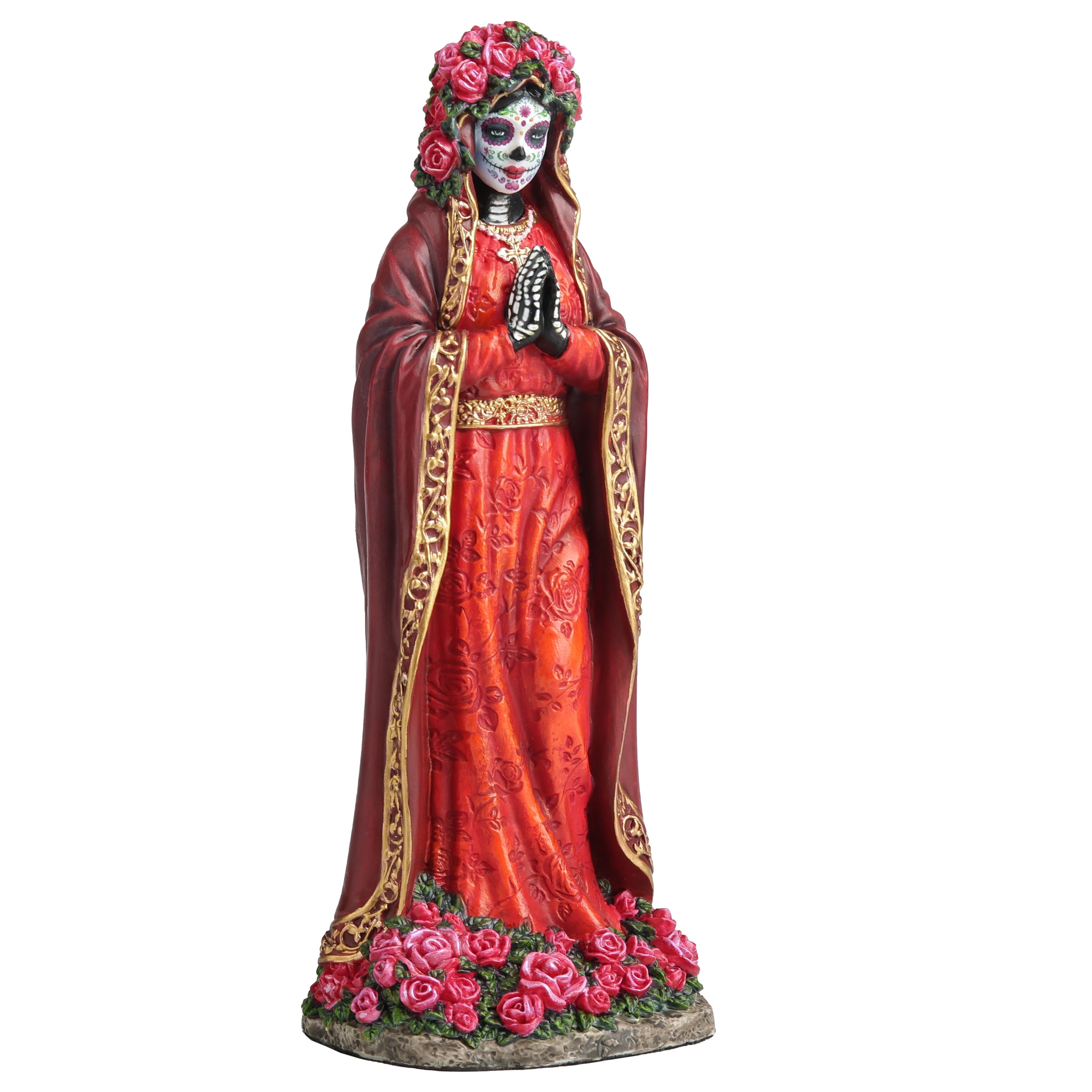 Day Of The Dead Virgin Mary Red Robe