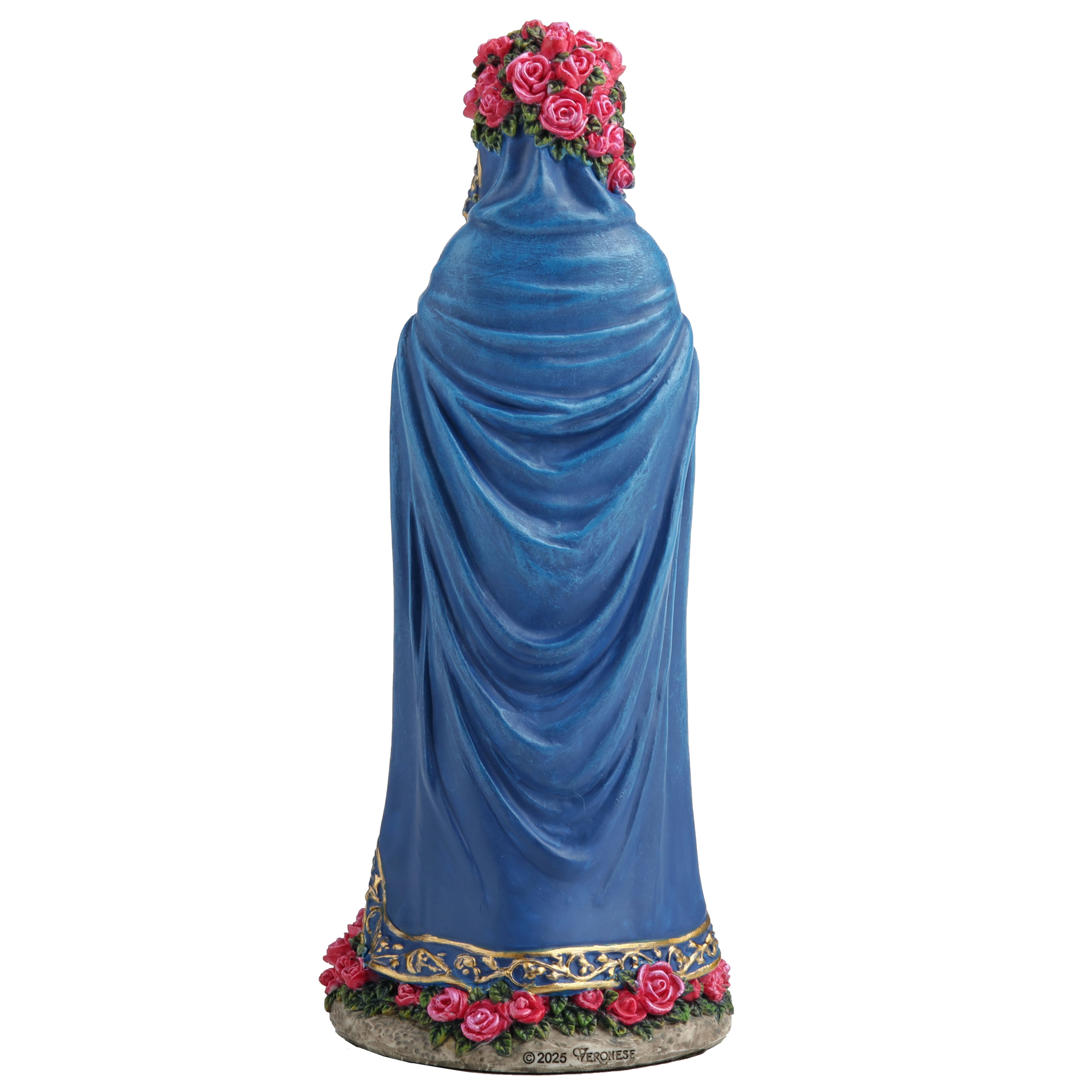 Day Of The Dead Virgin Mary Blue Robe