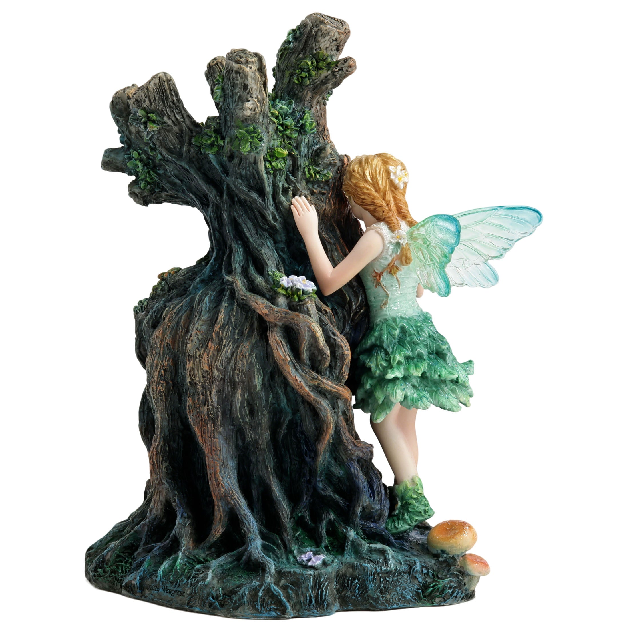 Verdant Fairy And The Bearded Treeant Guardian