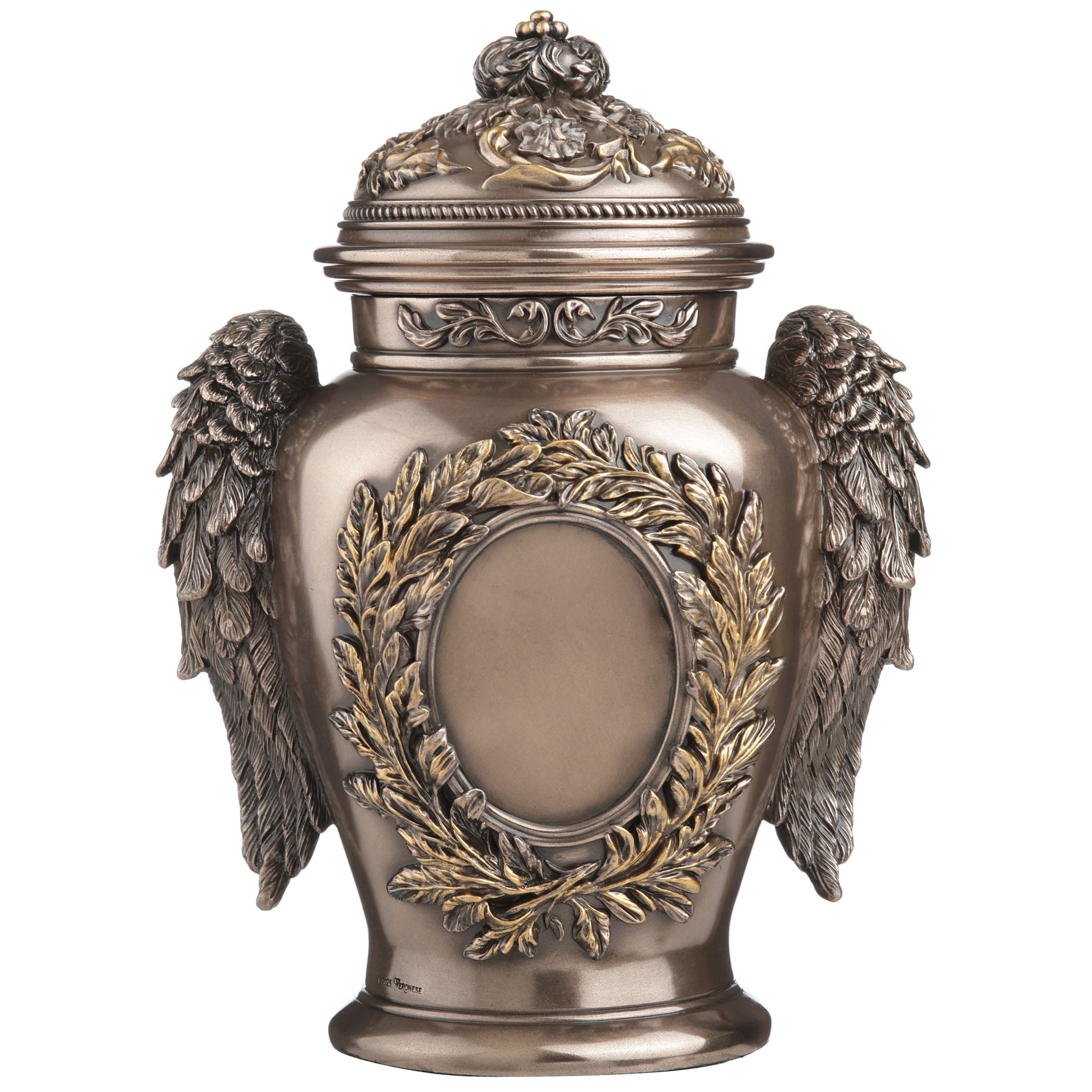 Cherub Holding Dove Winged Remembrance Urn (600 ml)